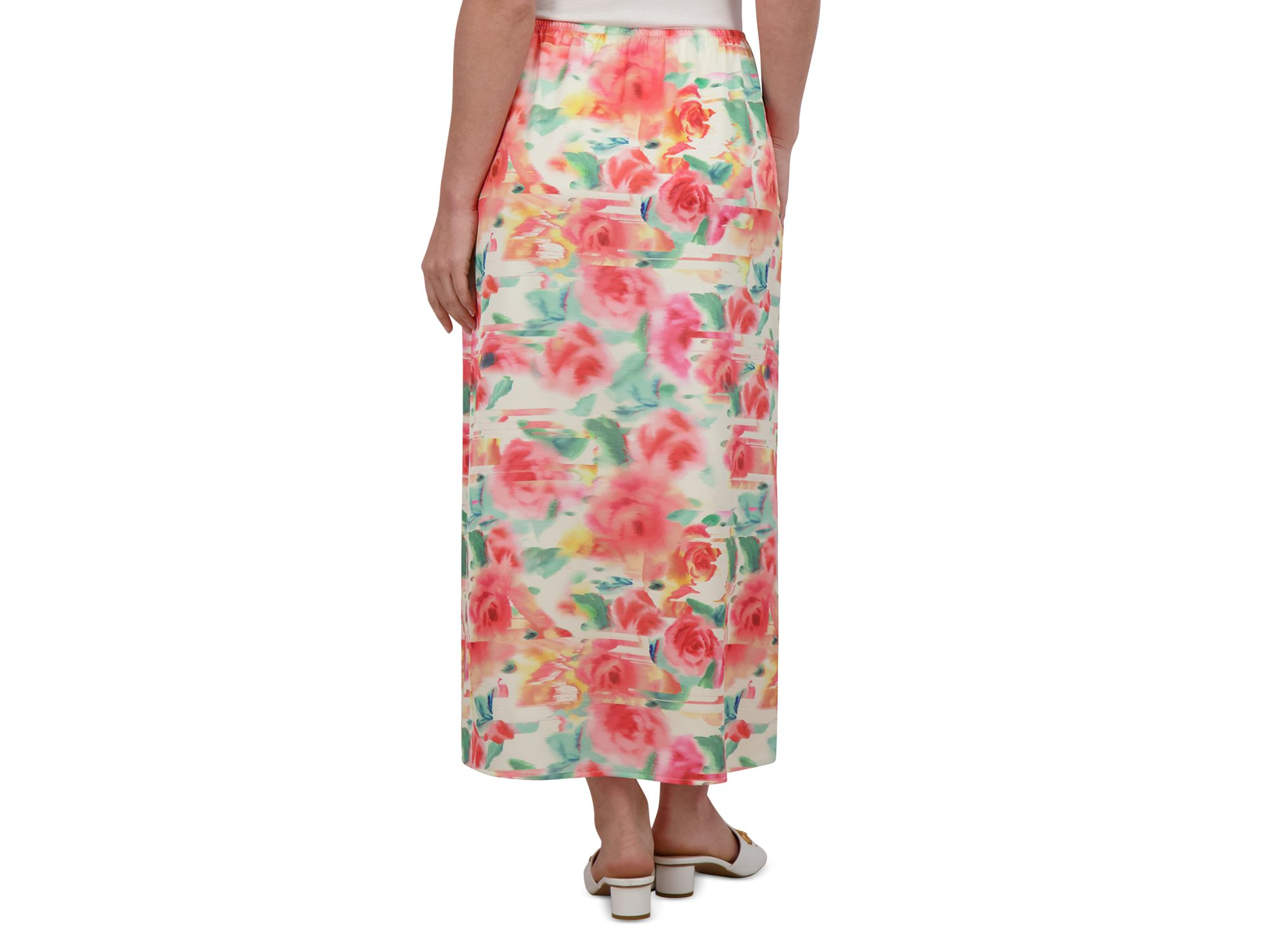 Satin A Line Skirt — Image 3