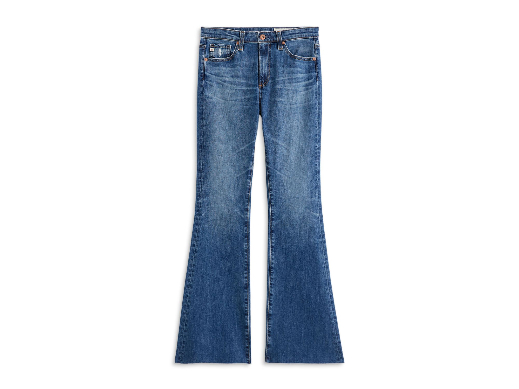 Farrah Mid Rise Bootcut Jeans in 15 Years Prague — Image 5
