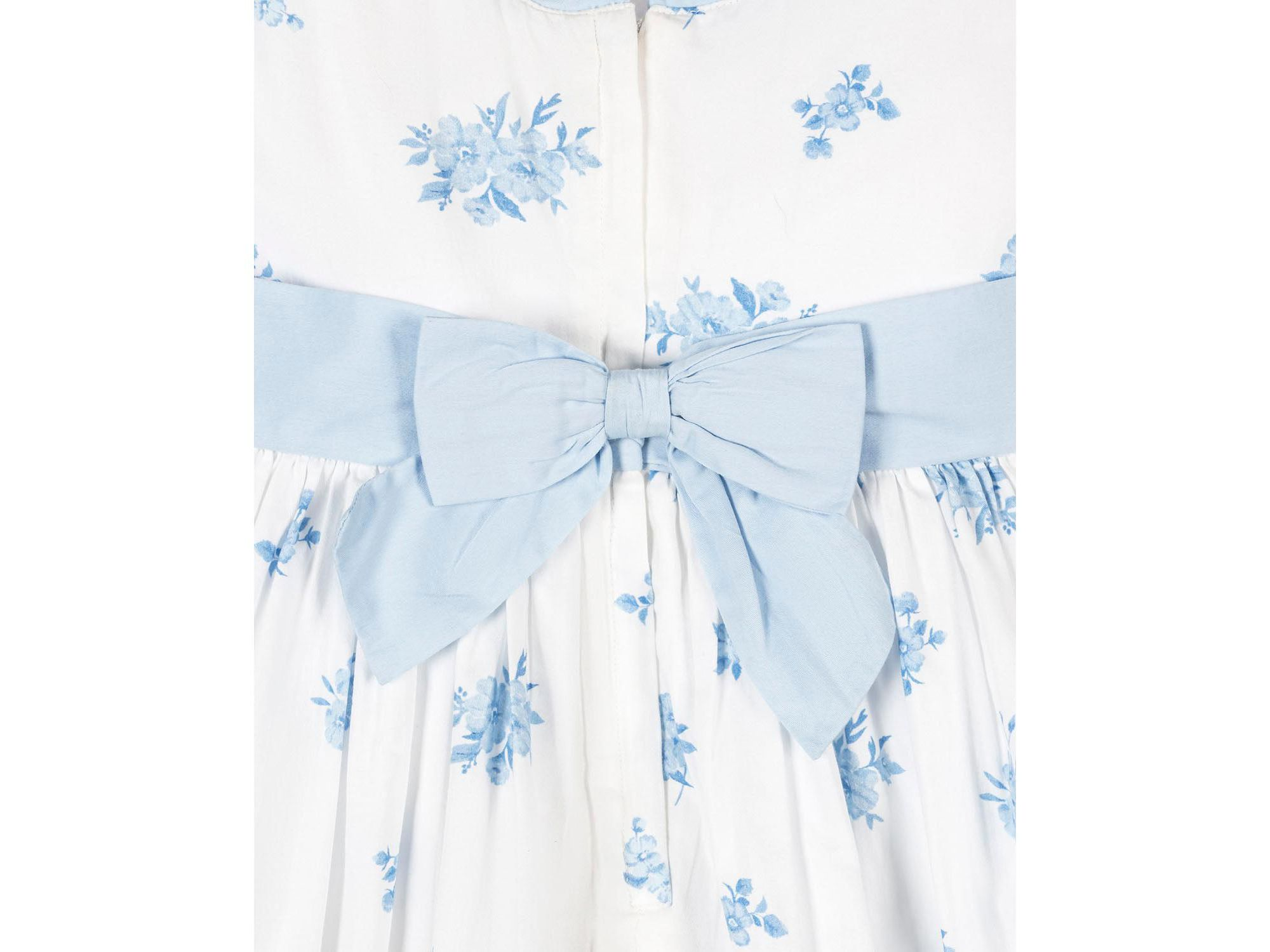 Girls' Organic Puff Sleeve Sateen Party Dress - Little Kid, Big Kid — Image 5