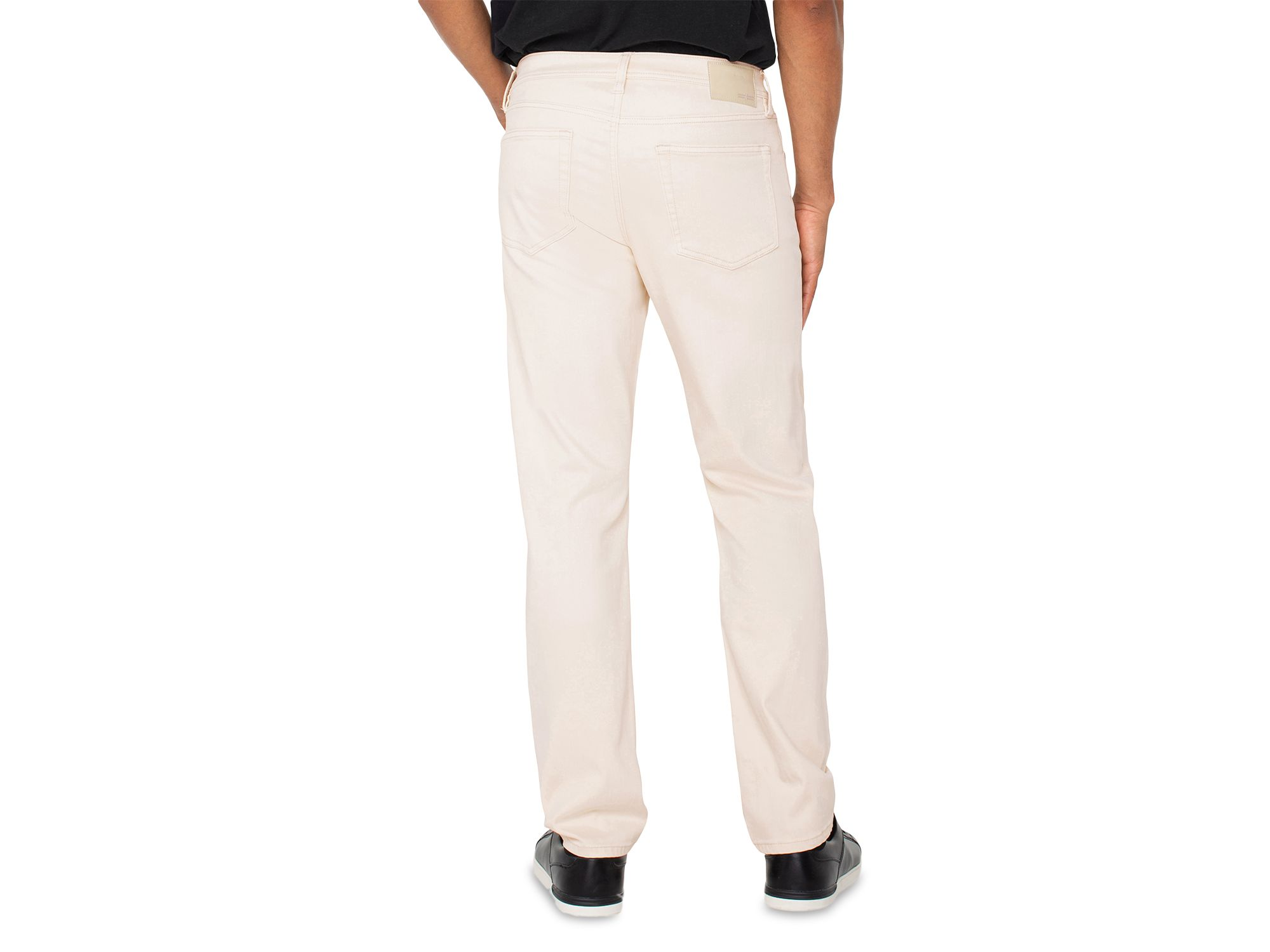 Kingston Straight Fit Jeans in Parchment — Image 3