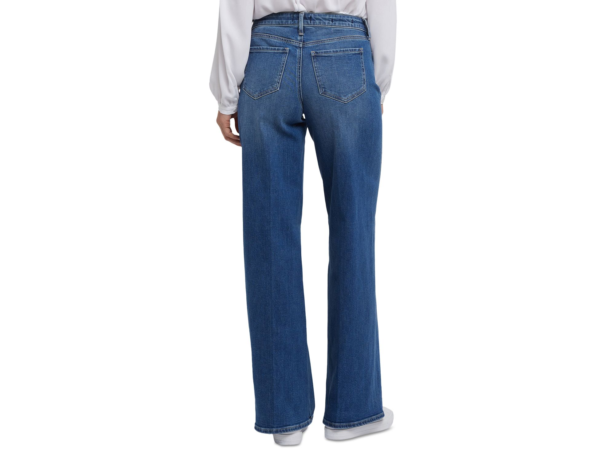 Teresa Wide Leg Jeans in Romantic Indigo — Image 3