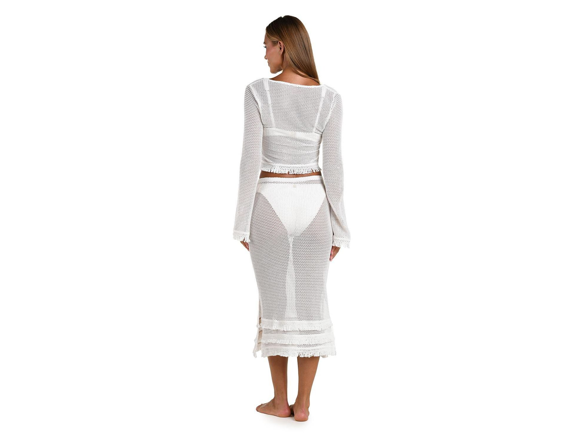 Flora Flair Cropped Caridgan Top — Image 4