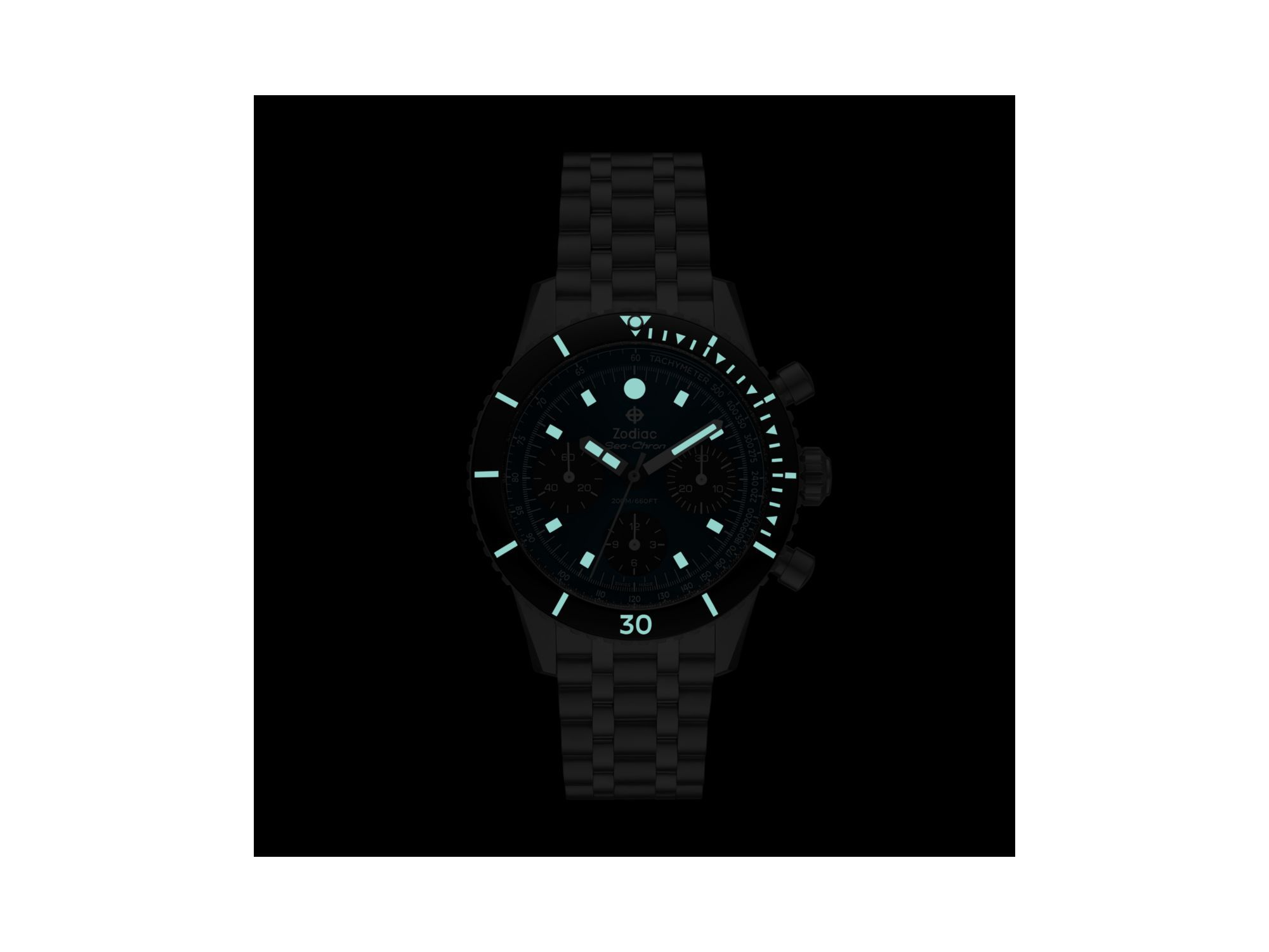 Sea-Chron Automatic Stainless Steel Watch, 42mm — Image 7