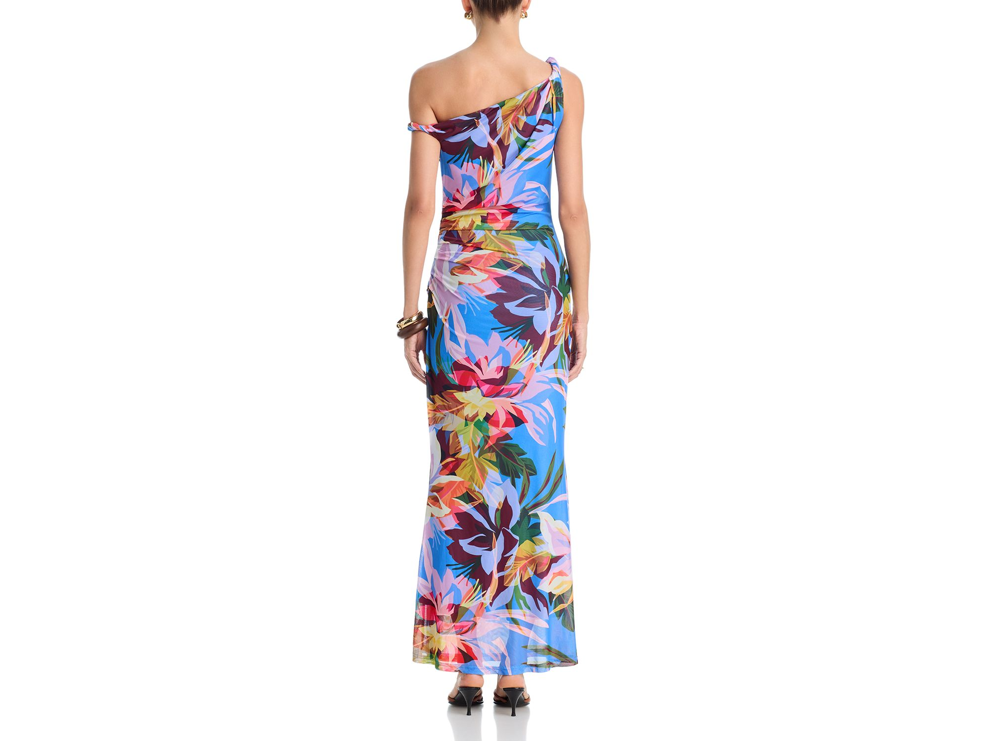 Mesh Strapless Maxi Dress - Exclusive — Image 3