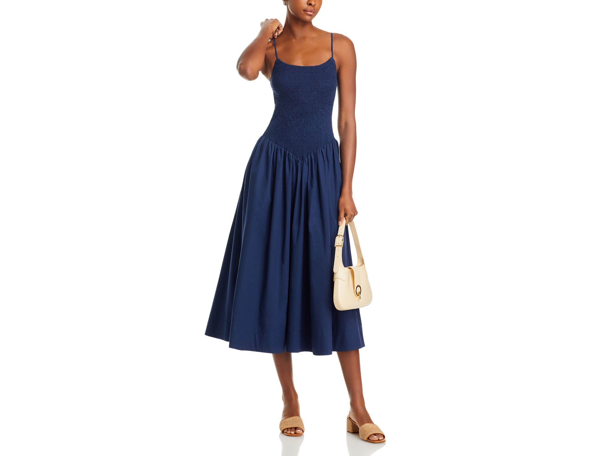Hazel Smocked Dropped Waist Dress — Image 4