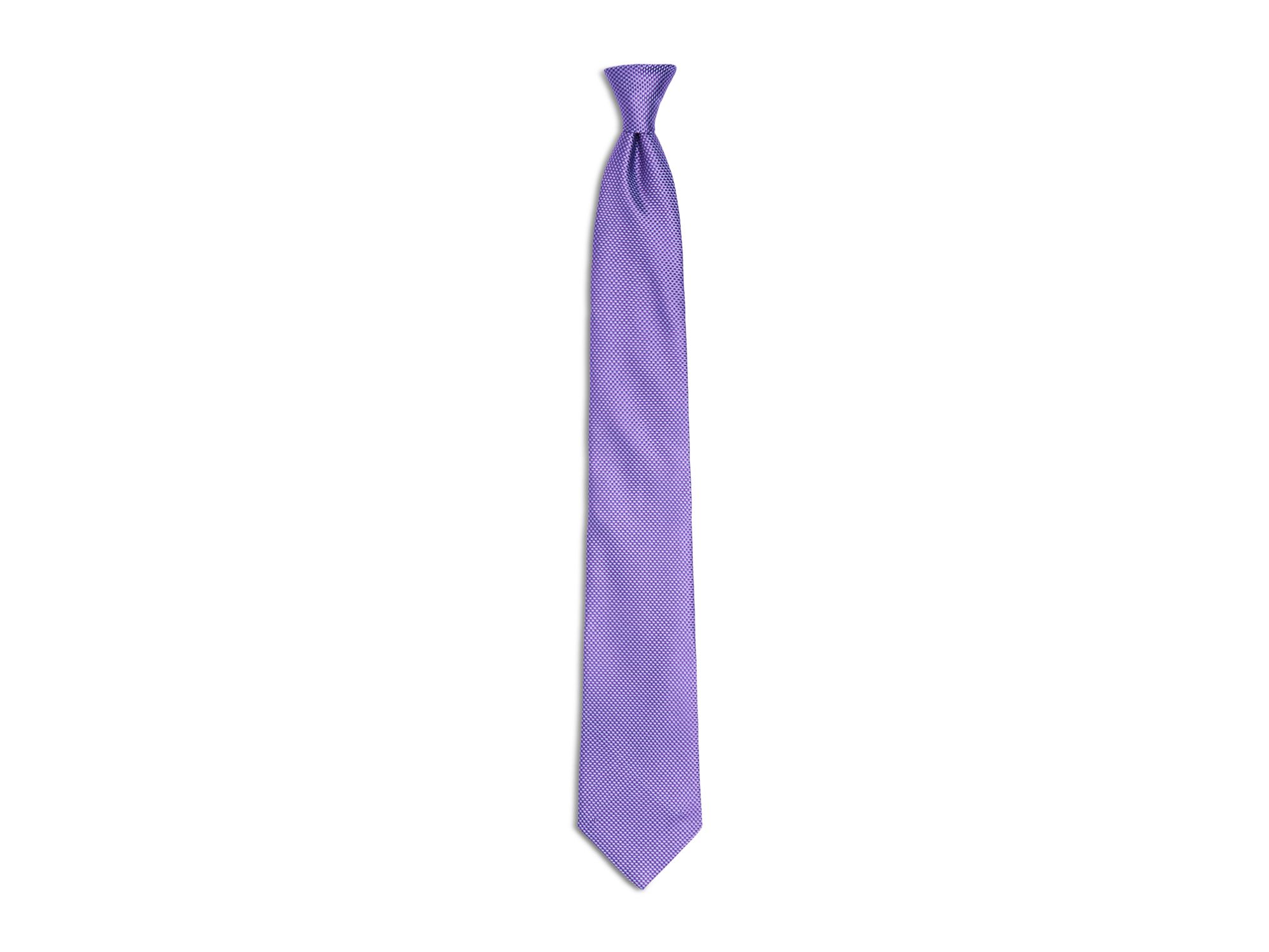 Micro Geo Pattern Silk Classic Tie — Image 3
