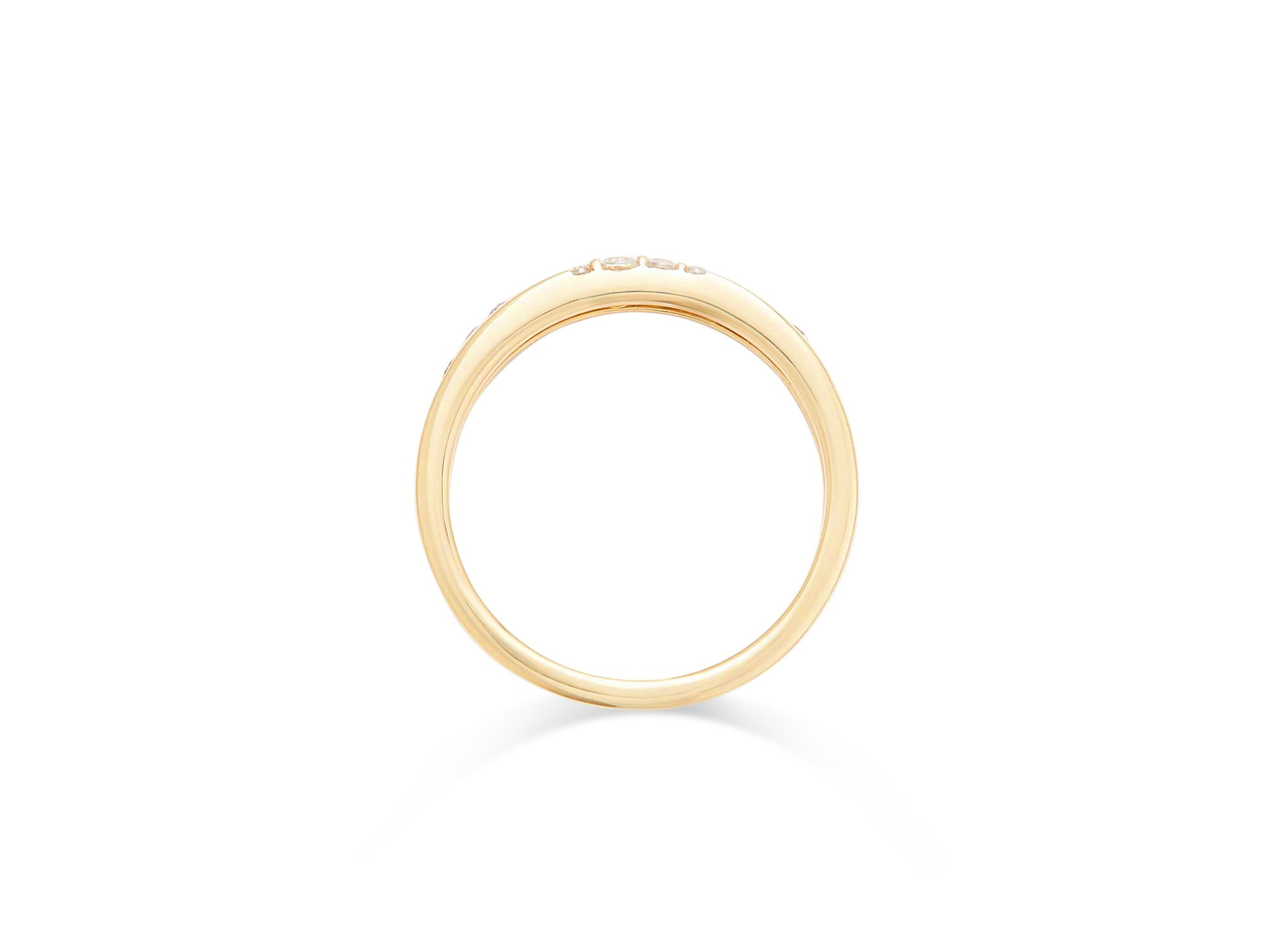 Diamond Scatter Ring in 14K Yellow Gold, 0.30 tcw — Image 4