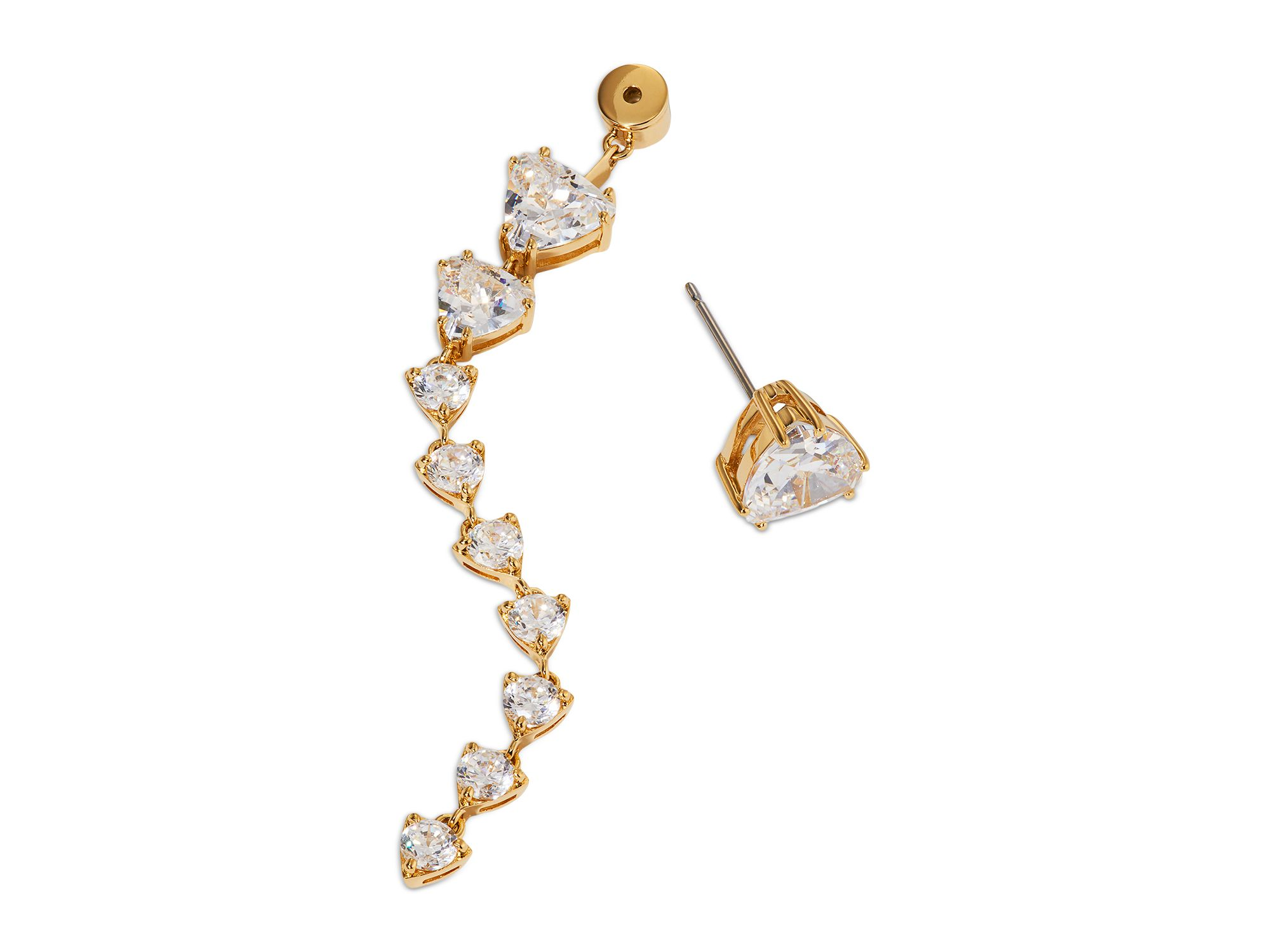 Luxor Front to Back Linear Earrings — Image 5