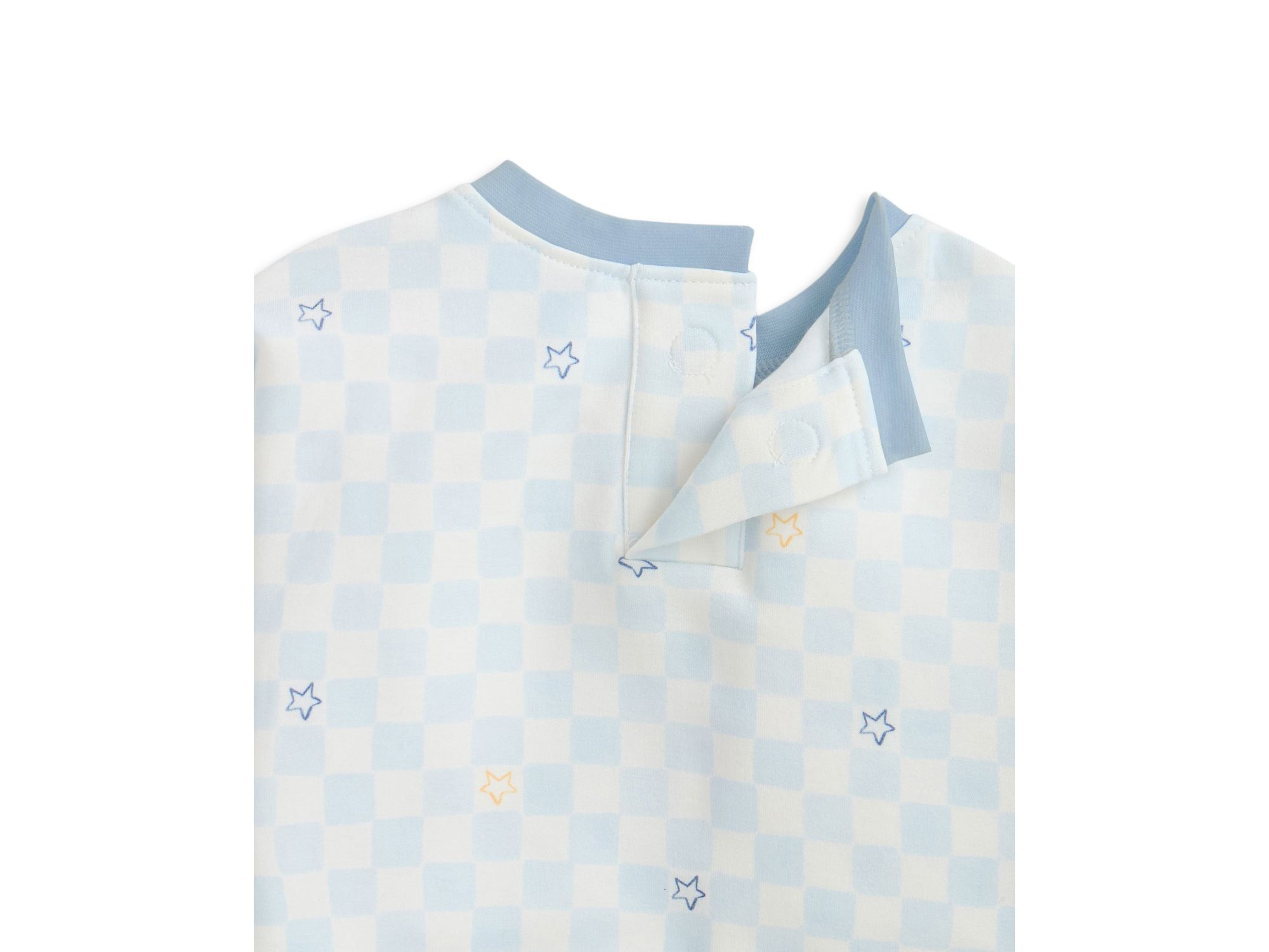 Boys' Checkerboard Brushed Fleece Sweatshirt & Pants Set - Baby, Little Kid — Image 3