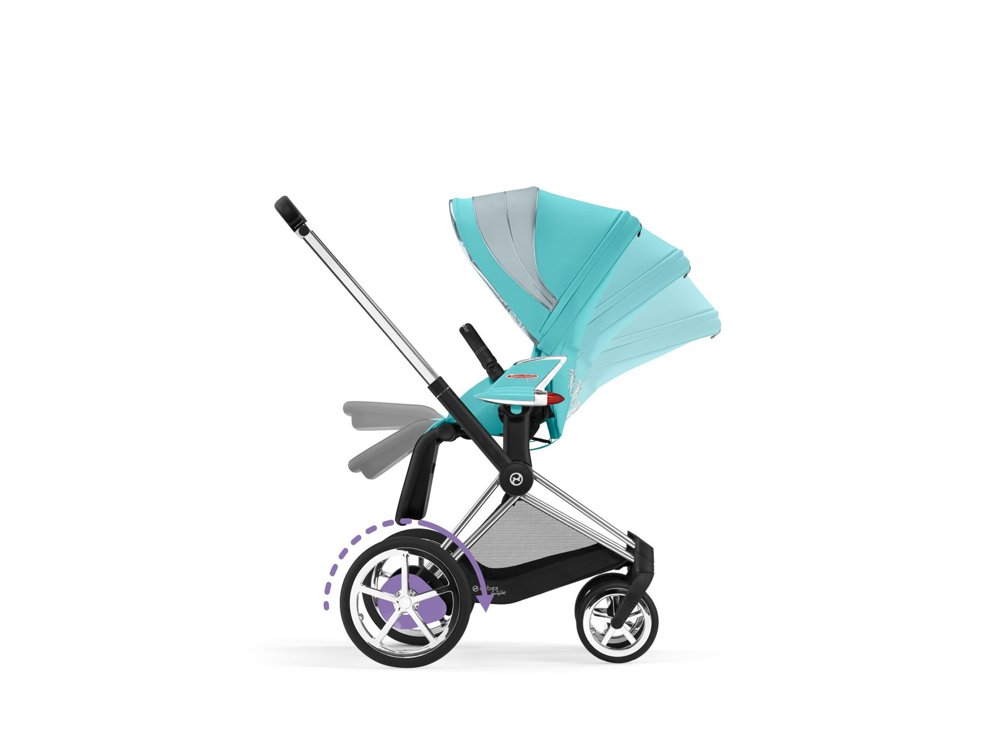 e-PRIAM 2 Stroller - Jeremy Scott Car — Image 6