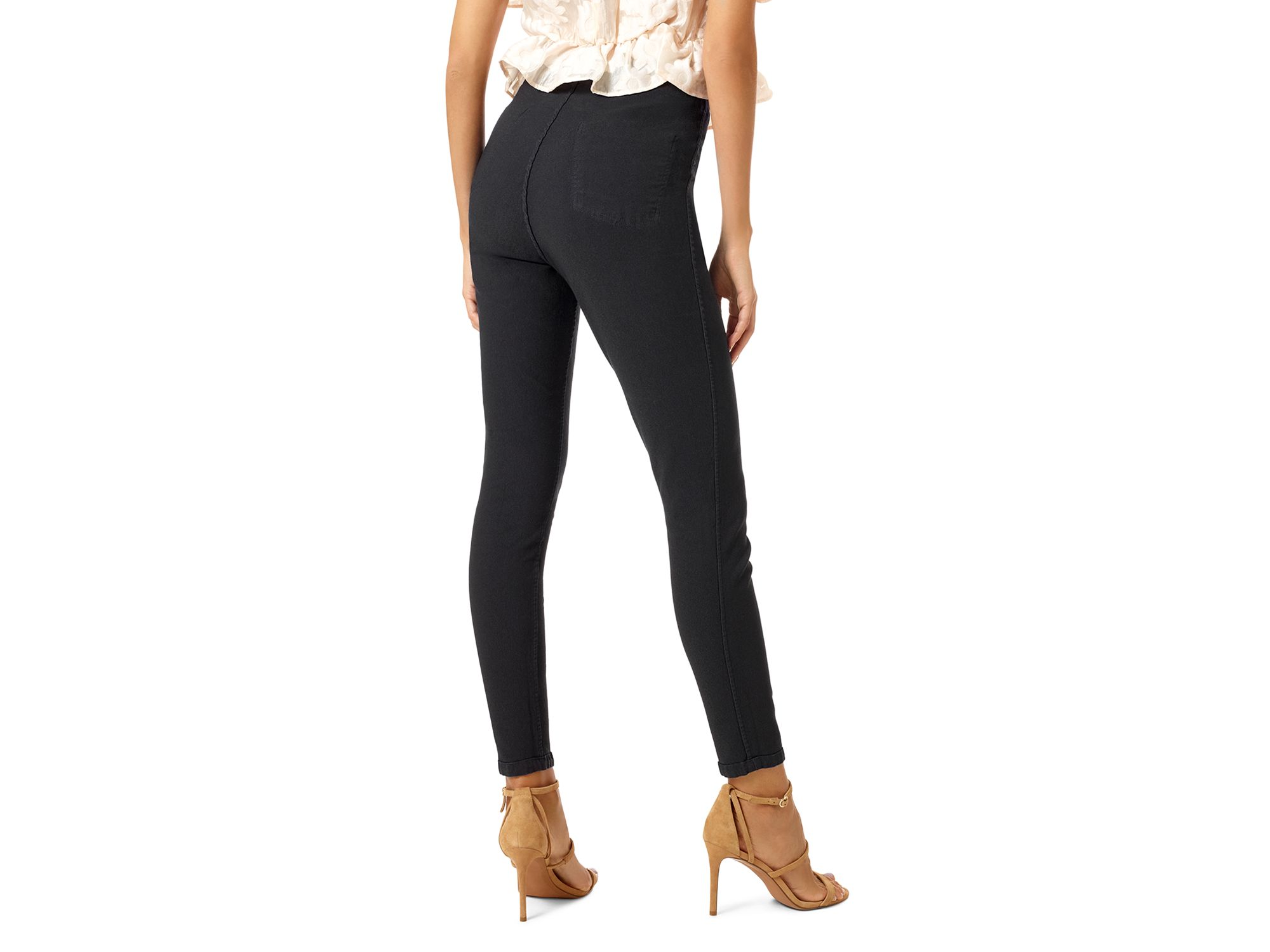 Reversible Denim Leggings — Image 5