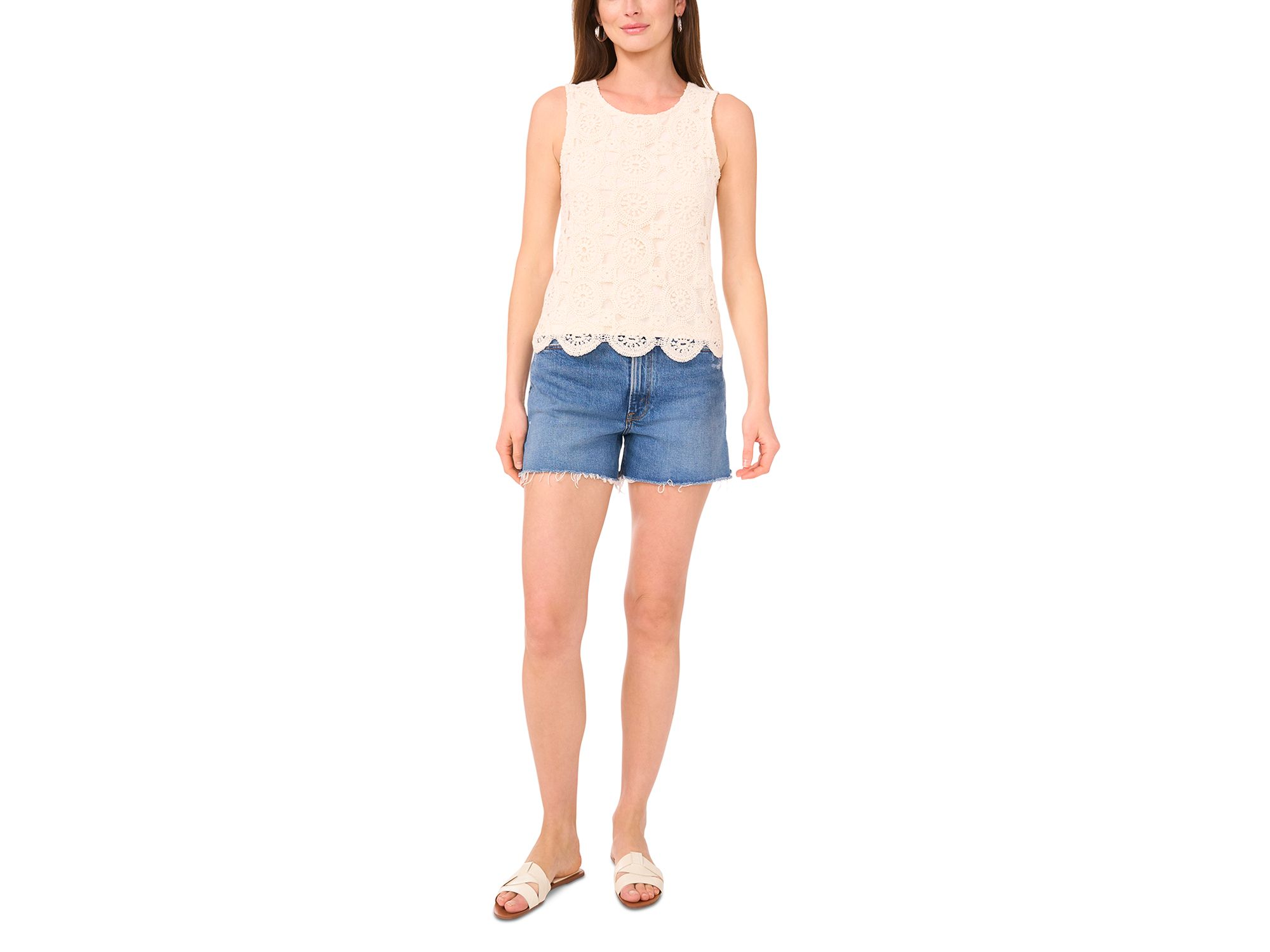 Crochet Front Tank Top — Image 3