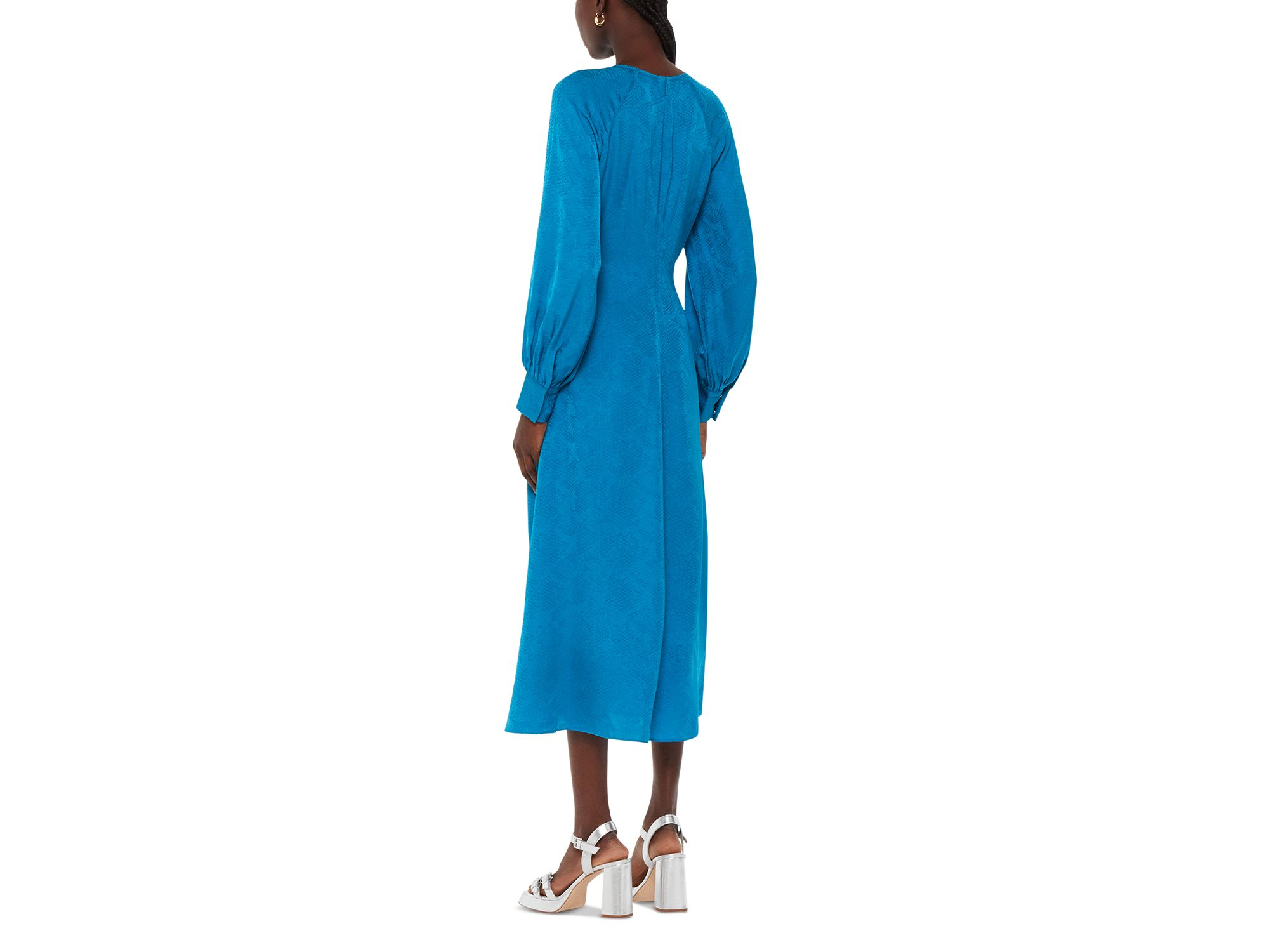 Serpent Jacquard Midi Dress — Image 4