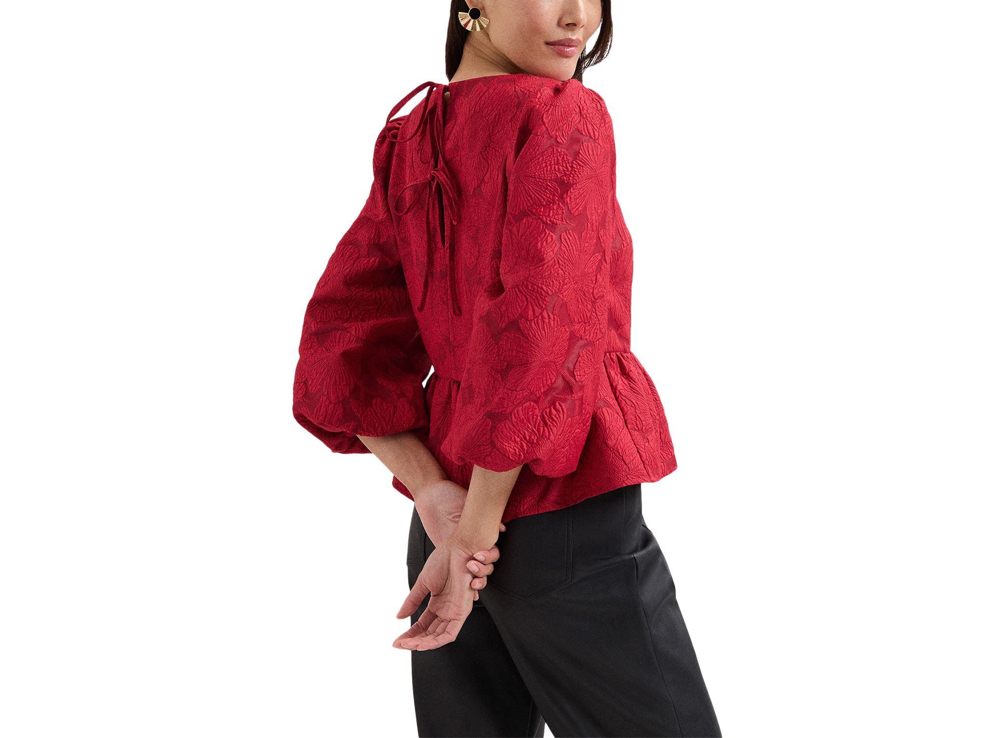 Ellis Peplum Hem Top — Image 4