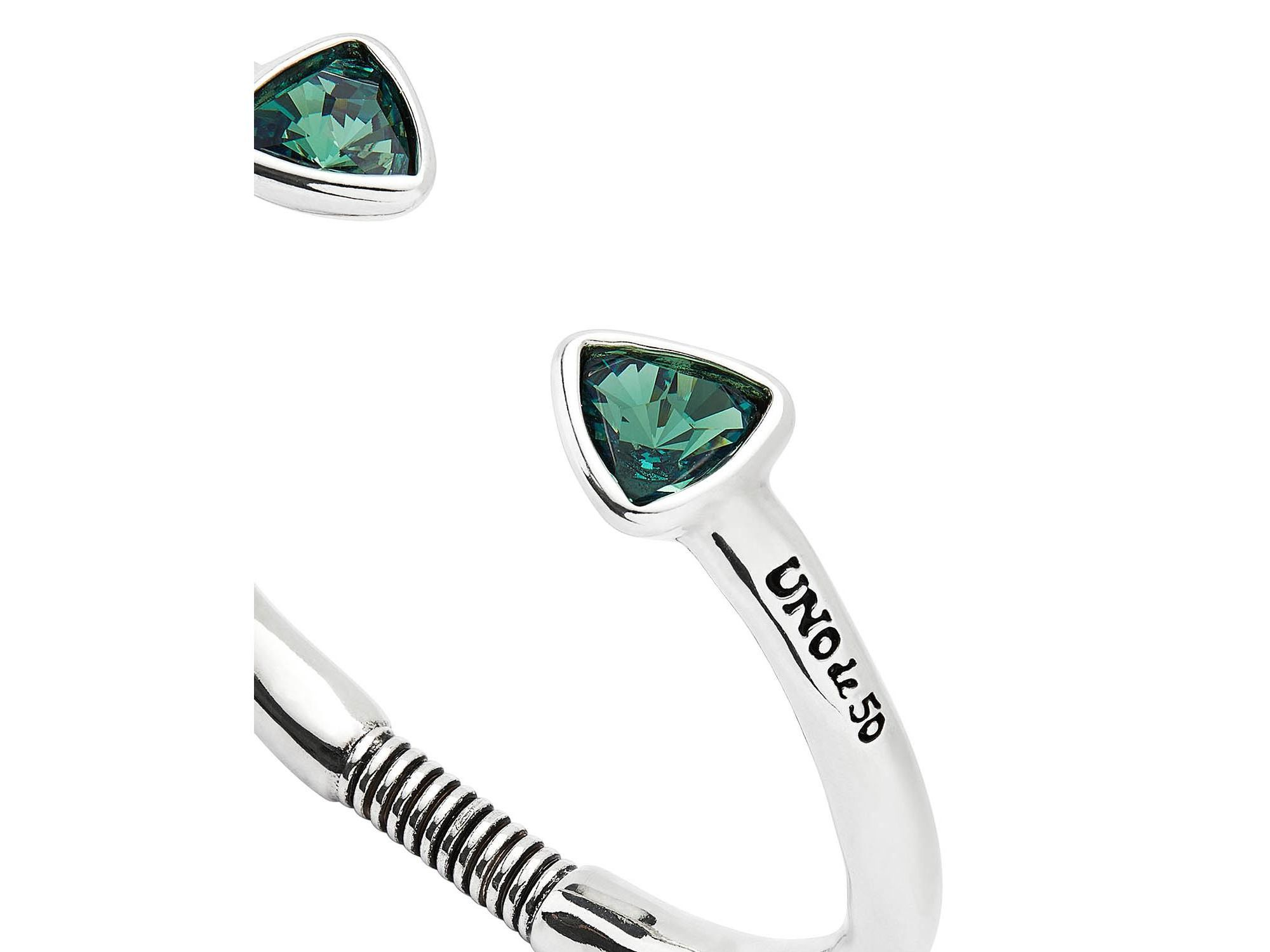 Green Duo Crystal Cuff — Image 3