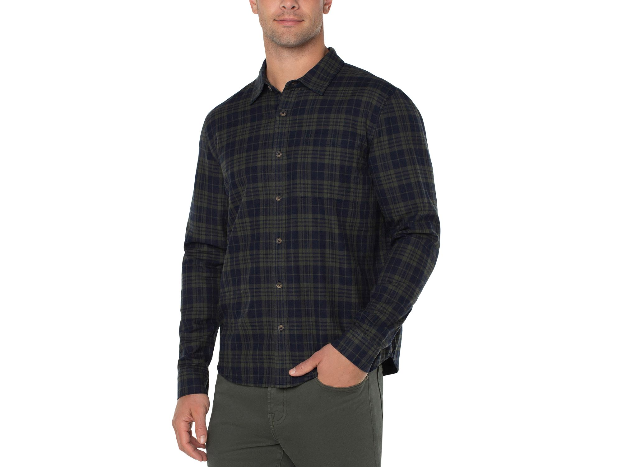 Woven Button Up Shirt — Image 4