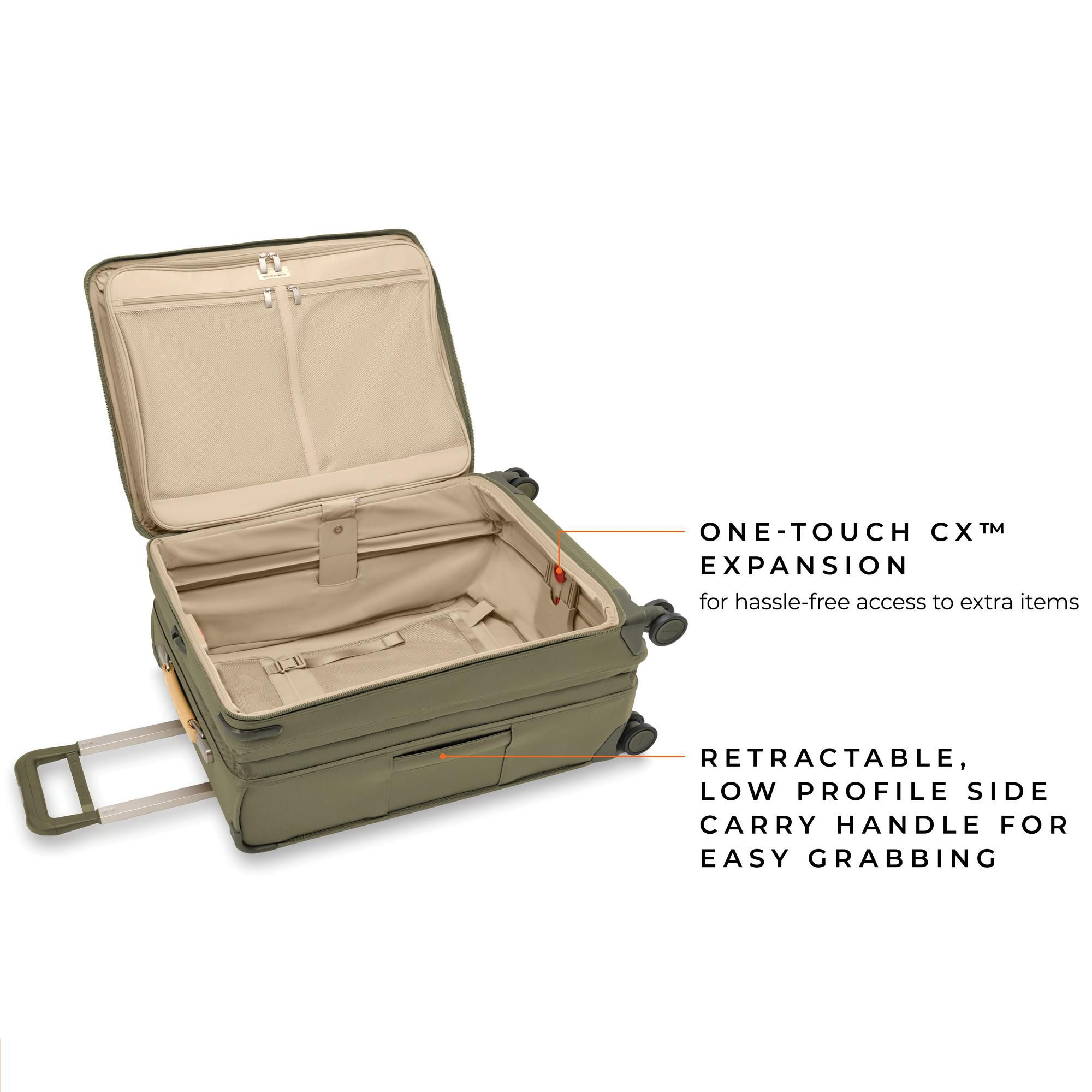 Baseline Medium Expandable Spinner Suitcase — Image 12