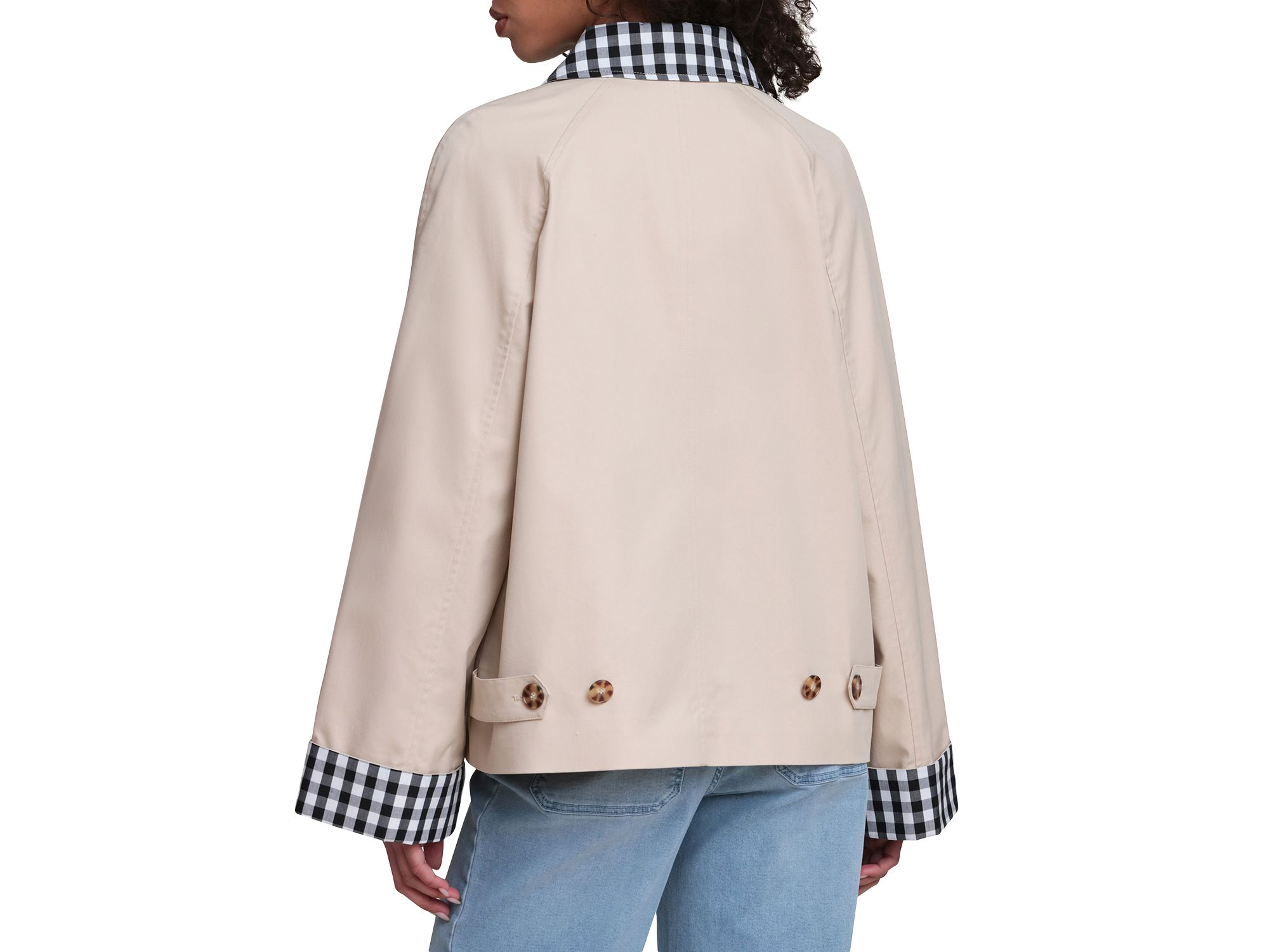 Crop Trench Coat — Image 5