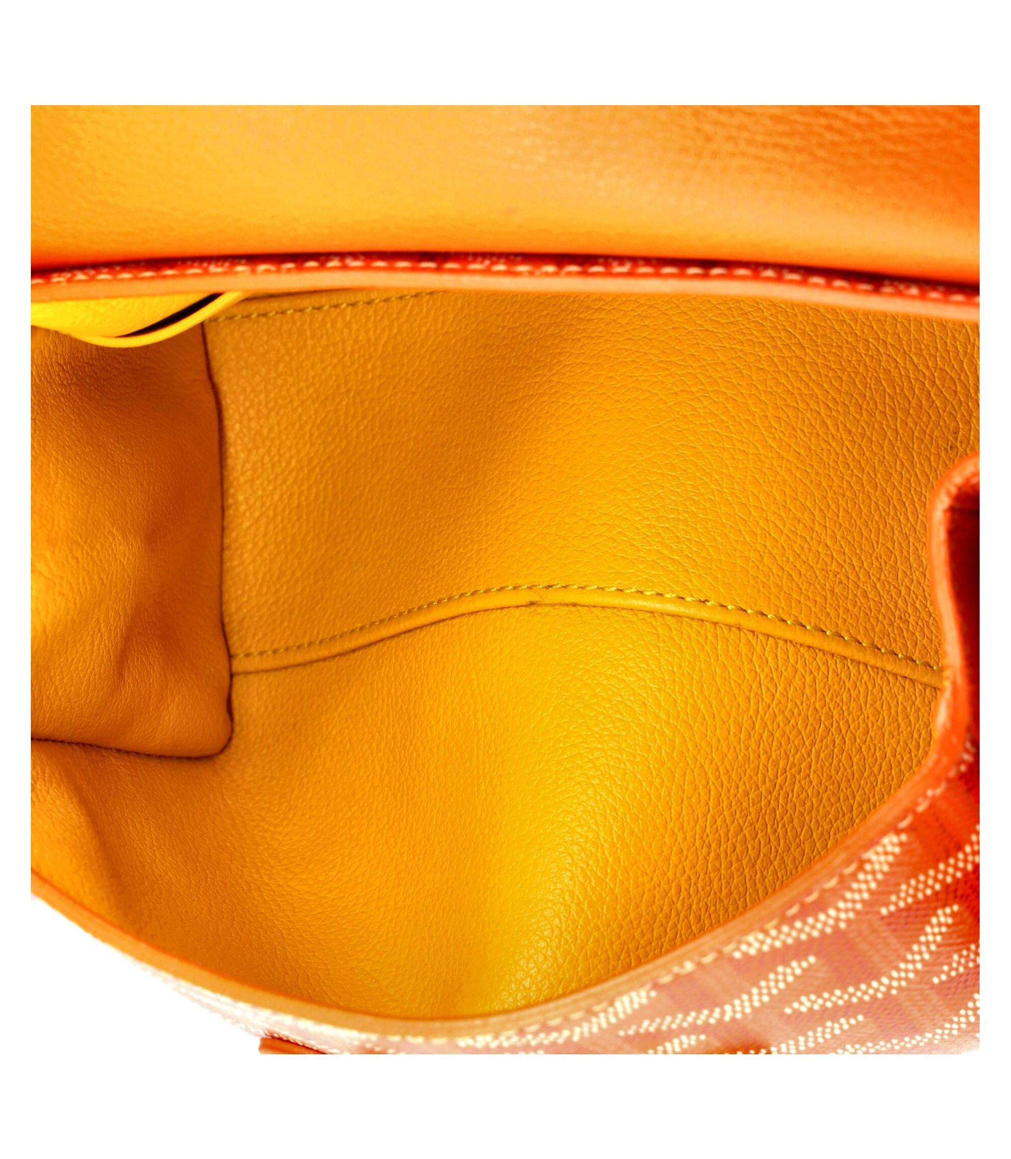 Mini Saigon Top Handle Bag Coated Canvas with Leather — Image 3