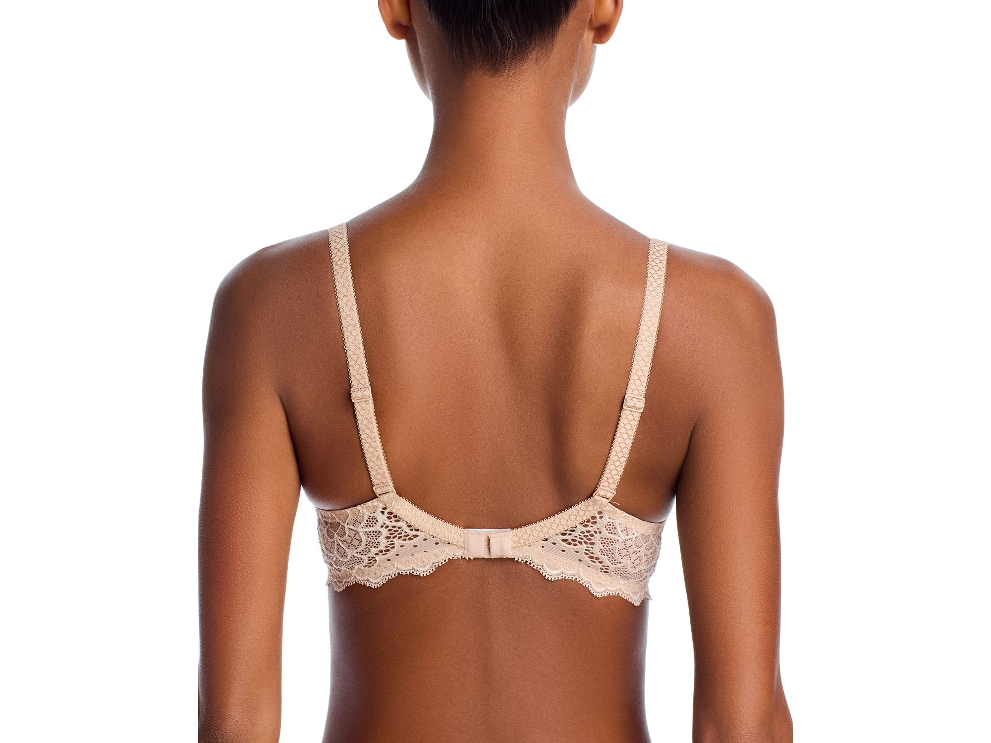 Caresse 3D Plunge Lace Underwire Bra — Image 3