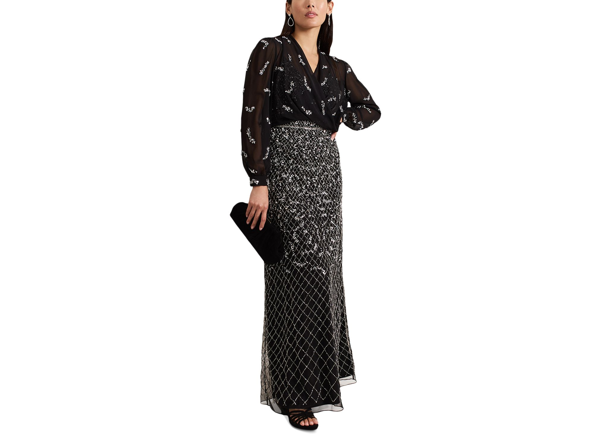 Alexia Embellished Dress — Image 8