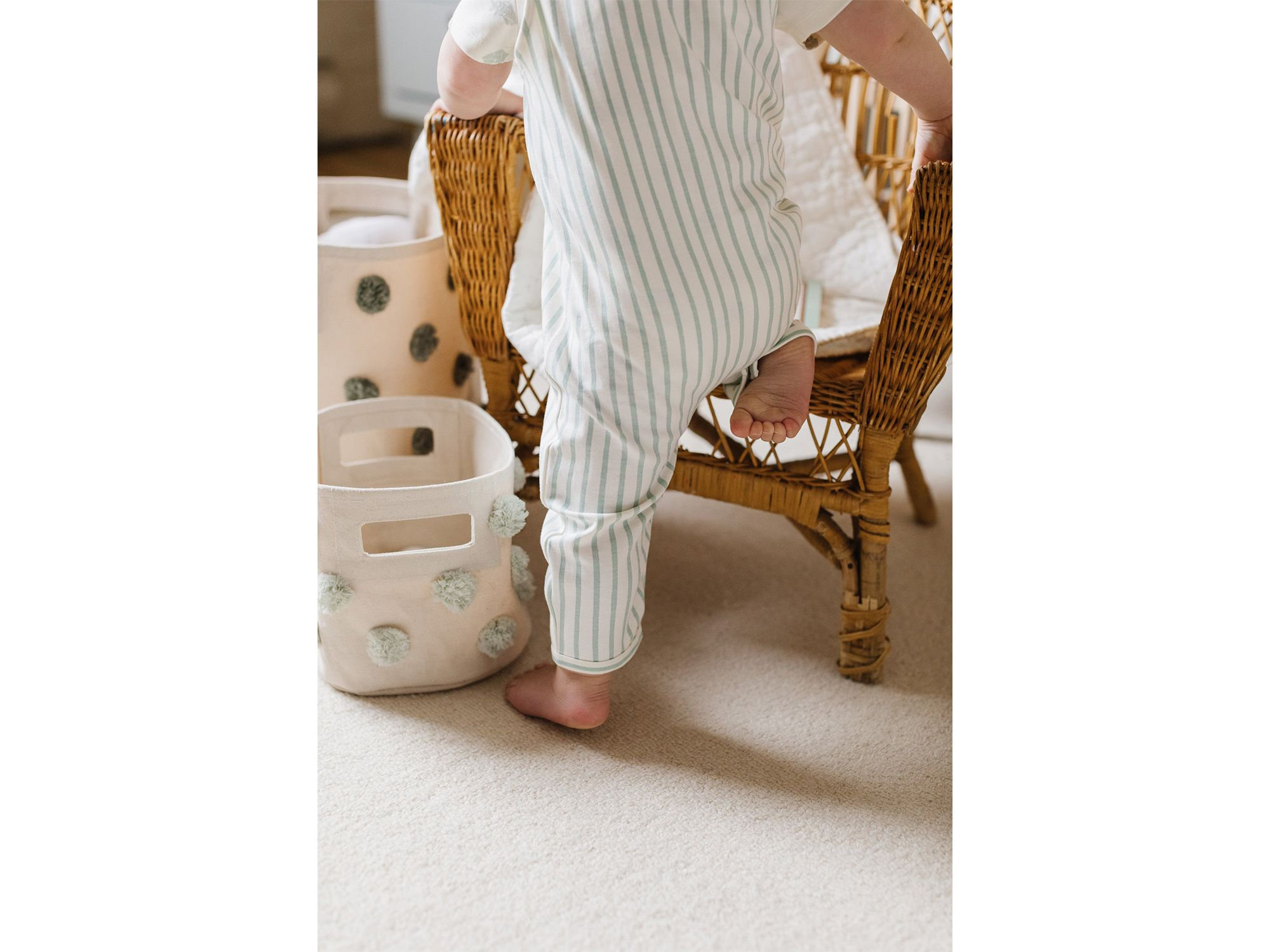 Unisex Stripes Away Overall - Baby — Image 5