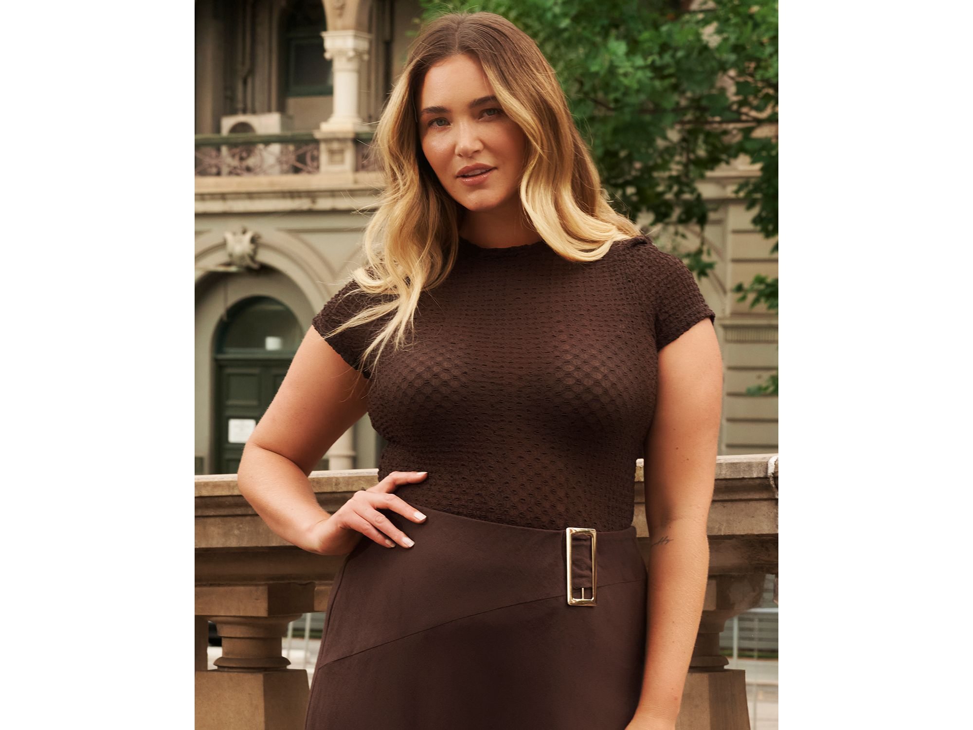 Plus Naomi Textured Top — Image 4
