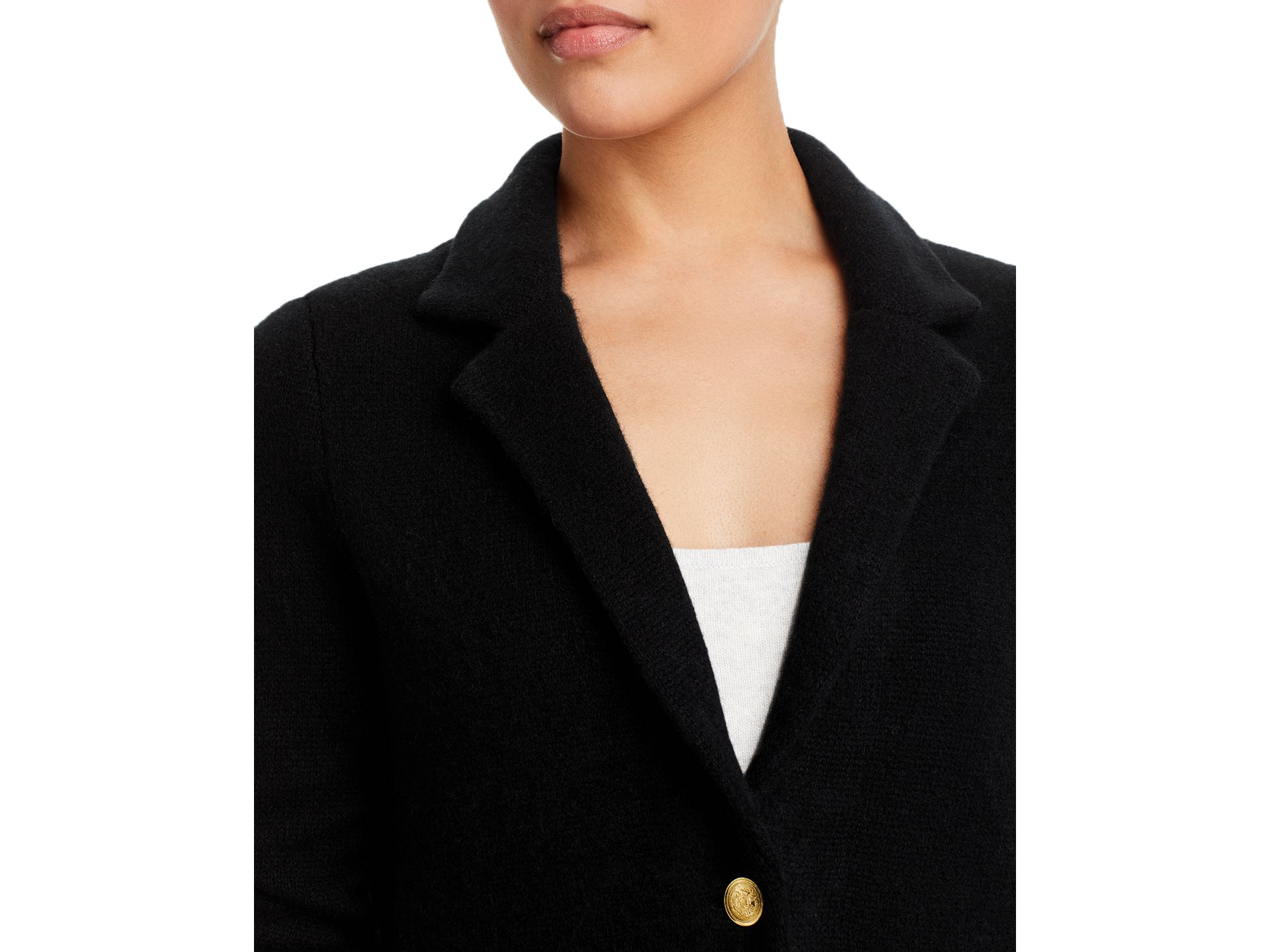 100% Cashmere Notch Lapel Blazer - Exclusive — Image 7