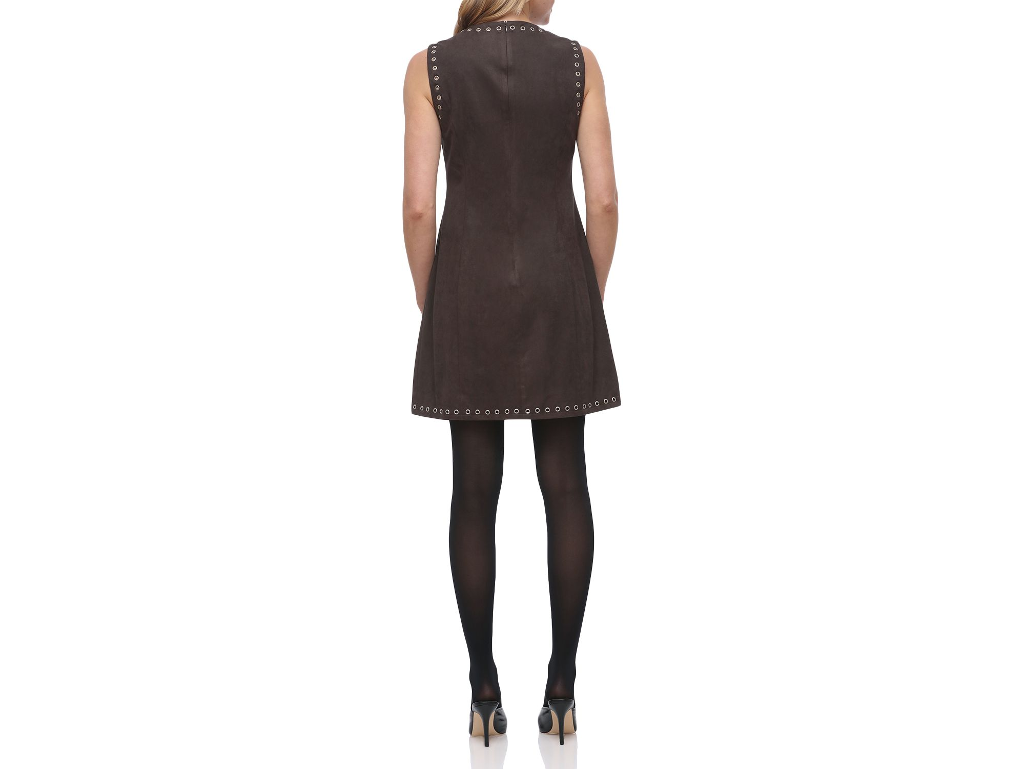 Grommet Mini Dress — Image 4