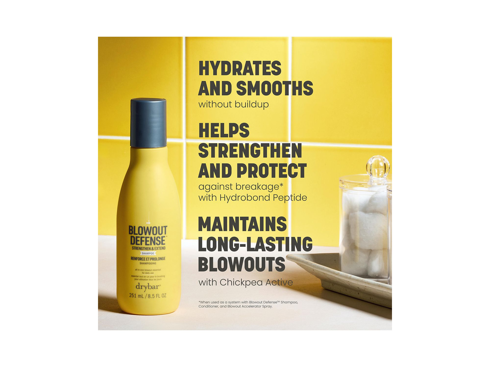 Blowout Defense Strengthen & Extend Shampoo 8.5 oz. — Image 5