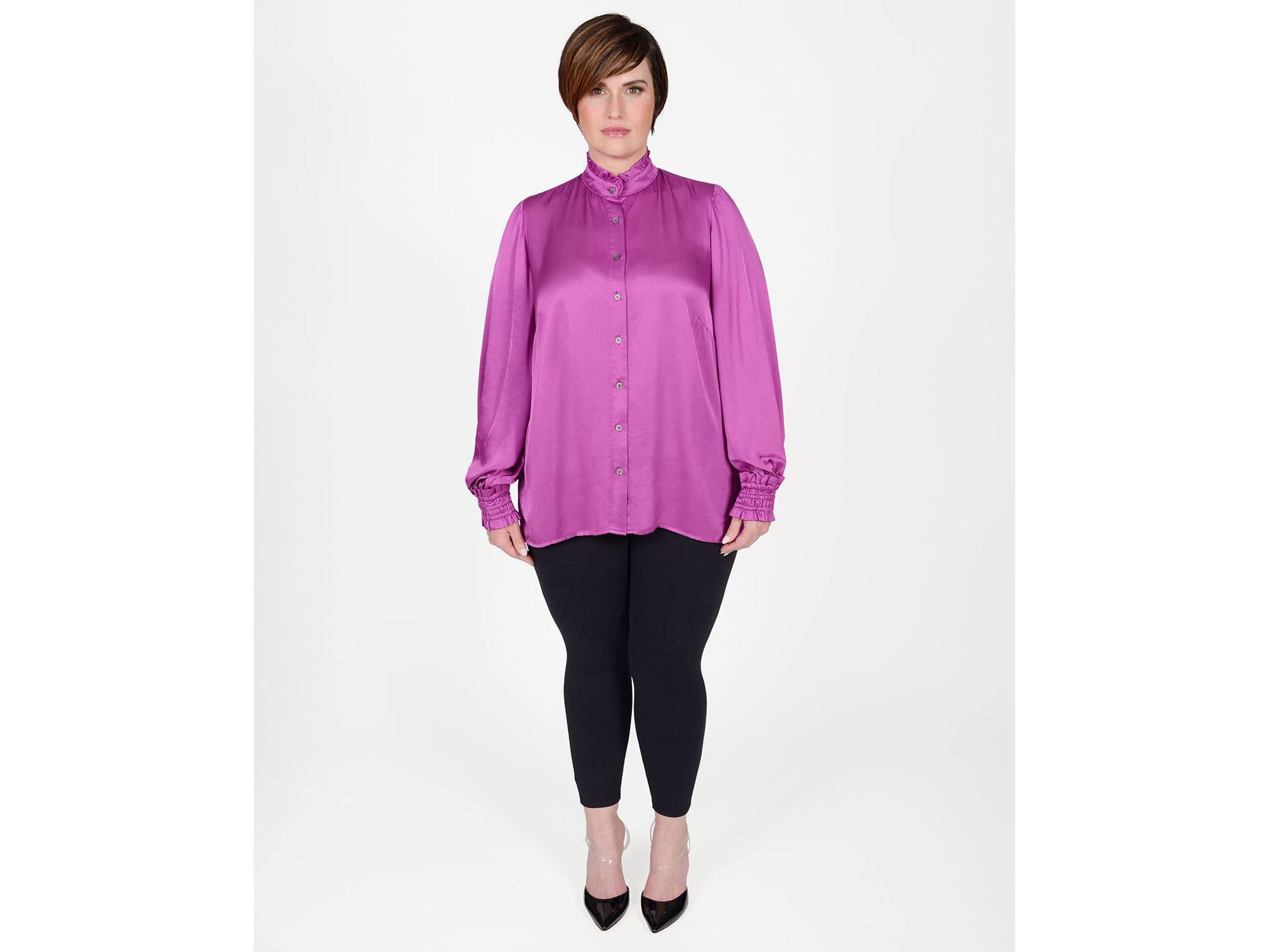Torie Ruffle Collar Blouse — Image 3