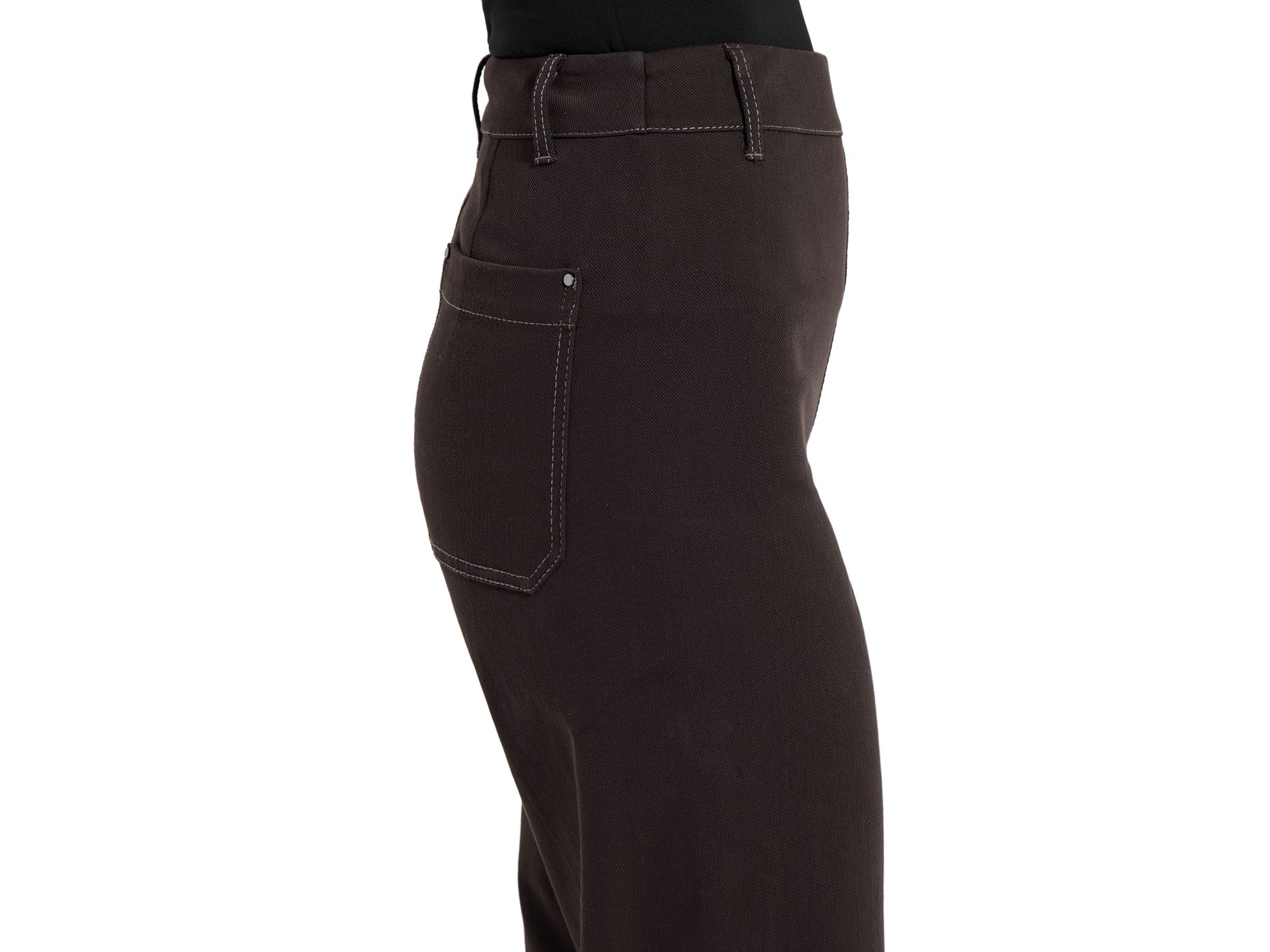 Erin Stretch Denim Ankle Pants — Image 3