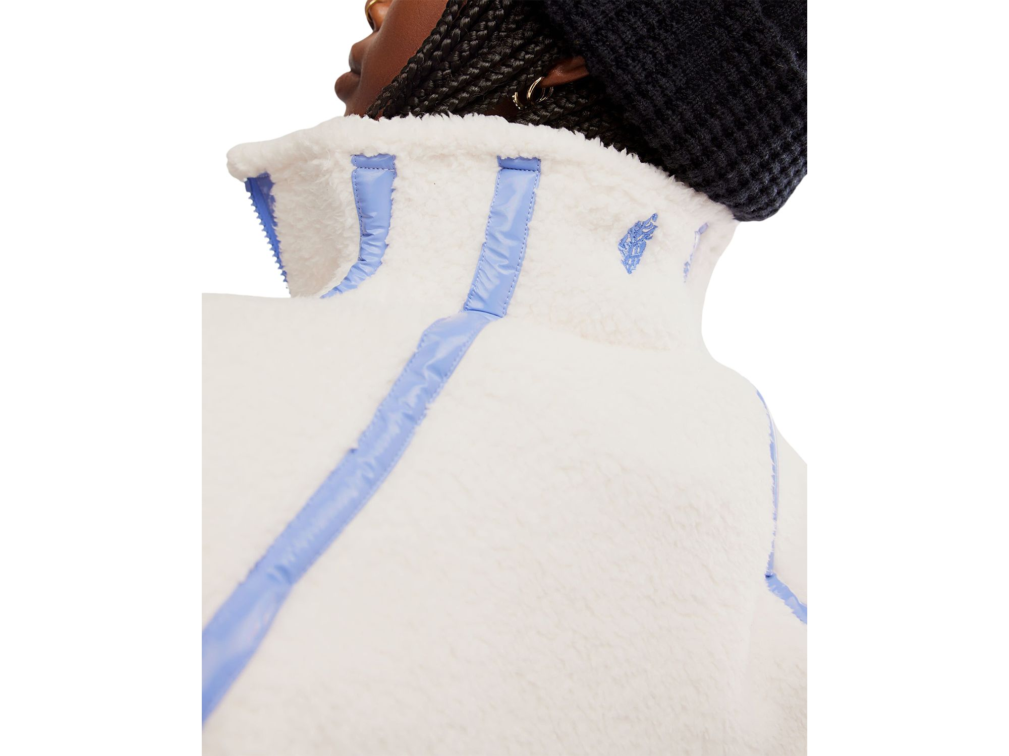 Mountain High Shine Half Zip Sweatshirt — Image 3