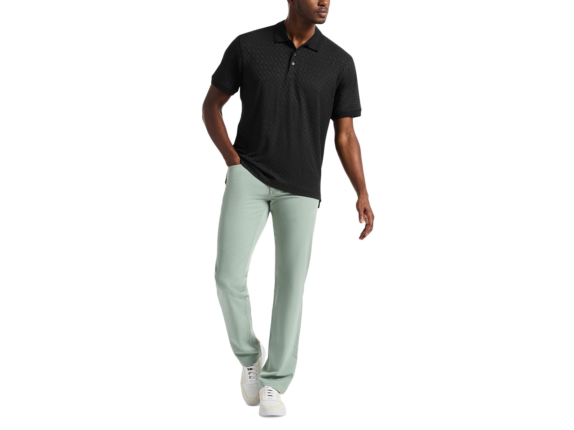 Elias Classic Fit Short Sleeve Polo Shirt — Image 9