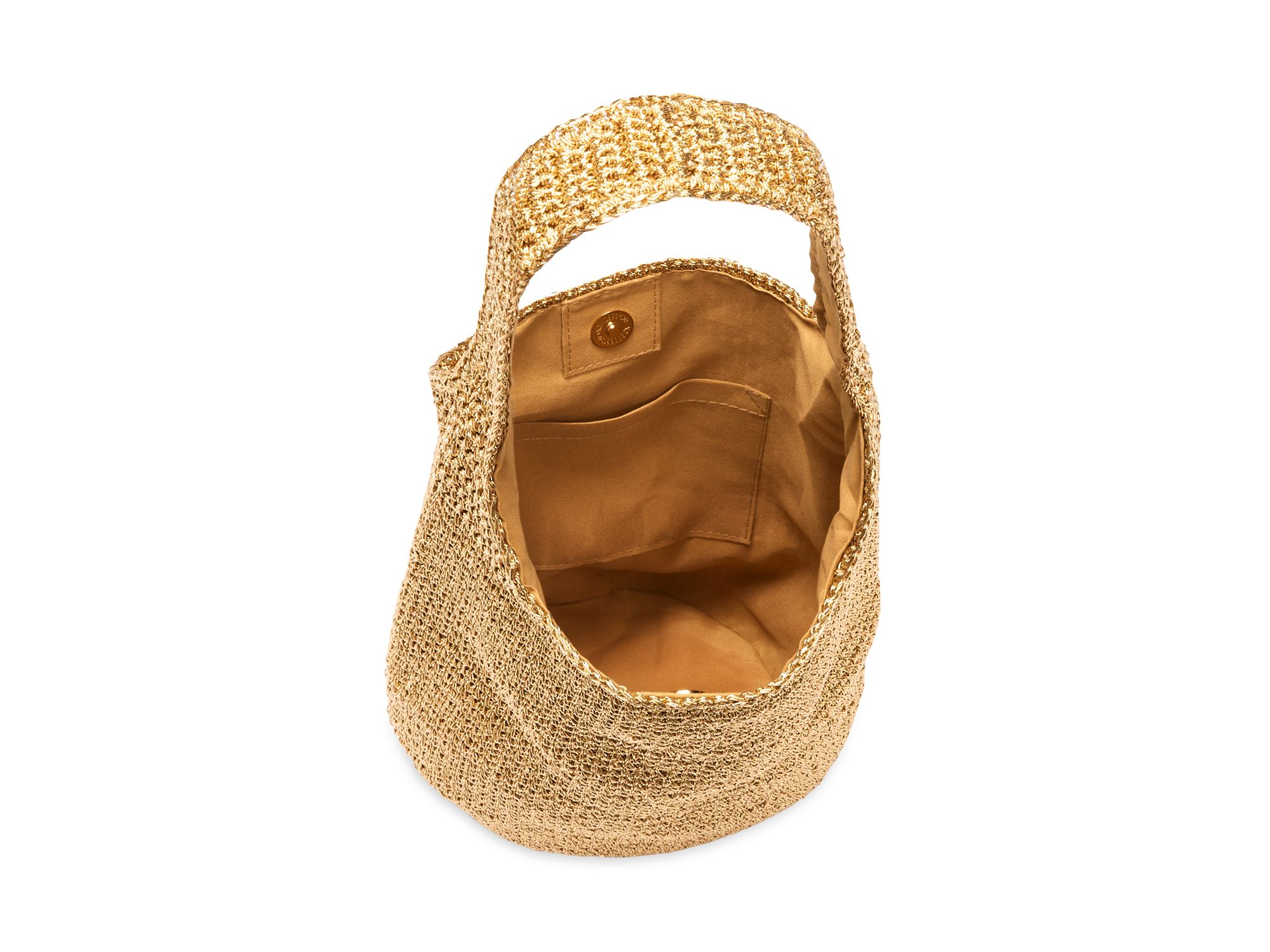 Metallic Woven Tote - Exclusive — Image 3