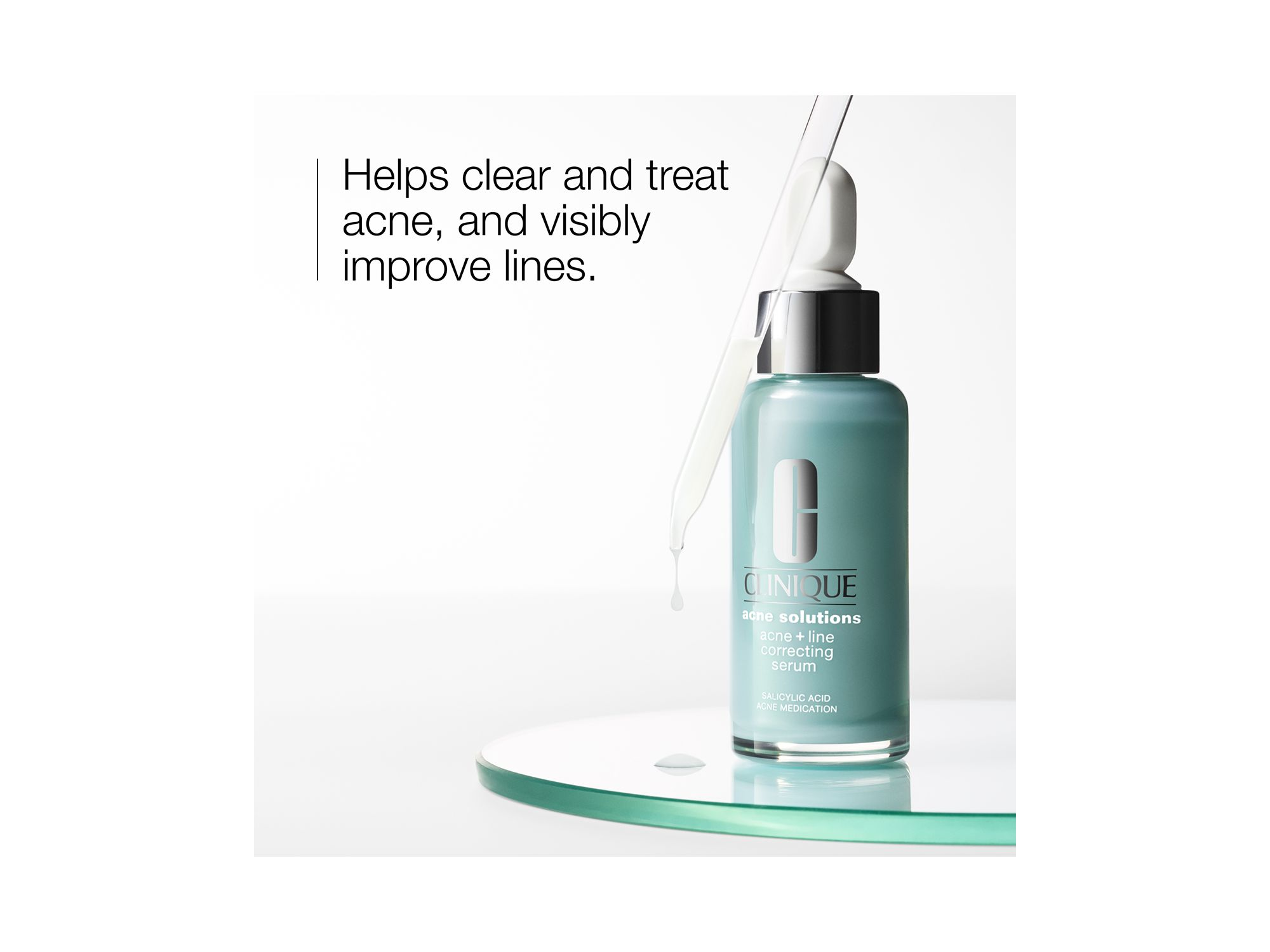 Acne Solutions Acne + Line Correcting Serum 1 oz. — Image 3