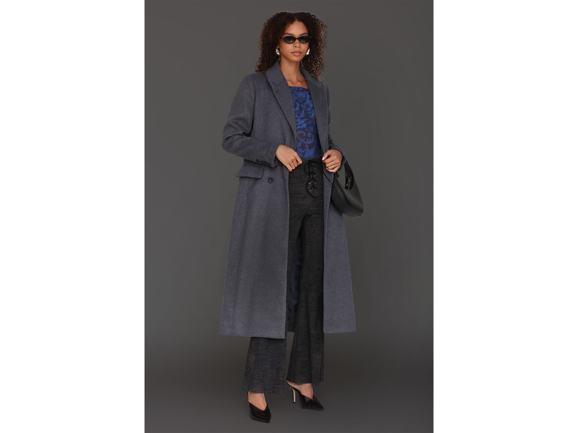 Tailored Double Breasted Coat — Image 3