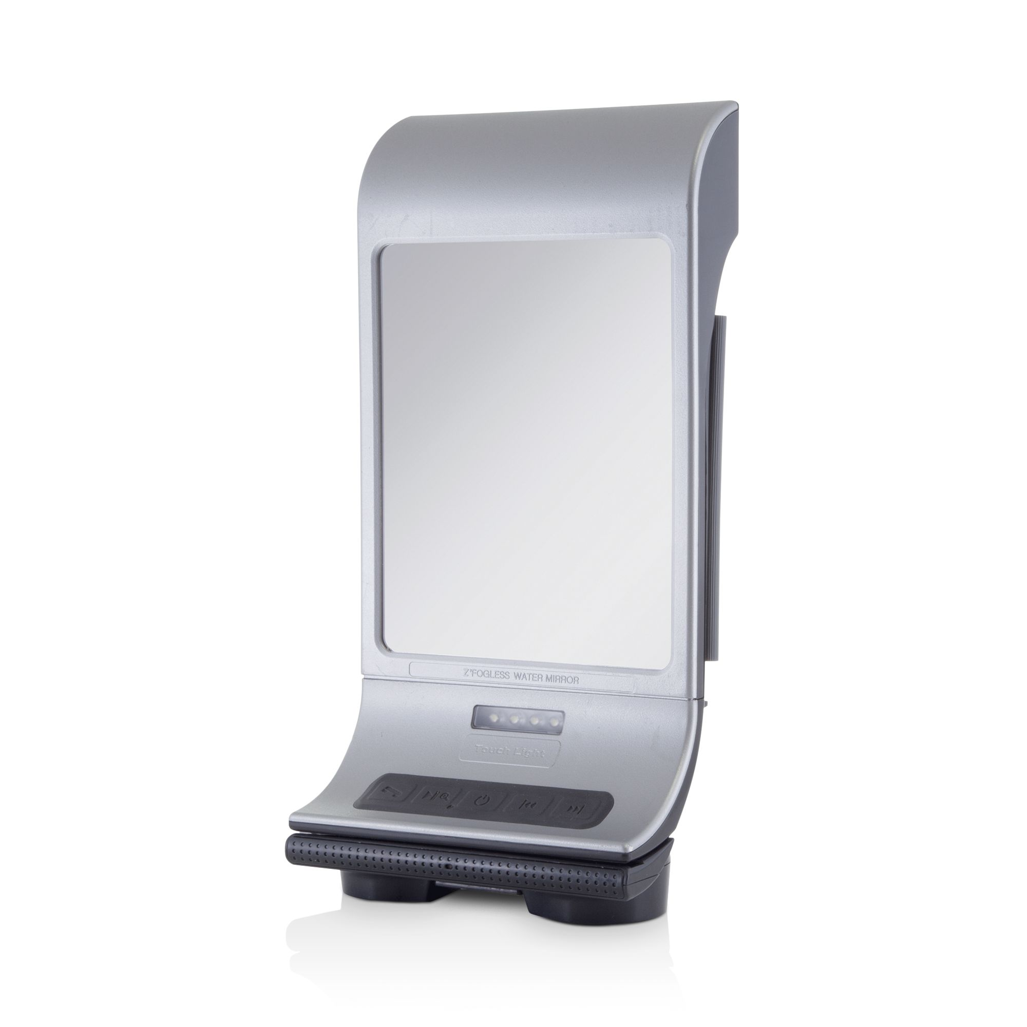 Fogless LED Lighted Bluetooth Enabled Water Mirror with Touch LED Lighted Panel - Image 1