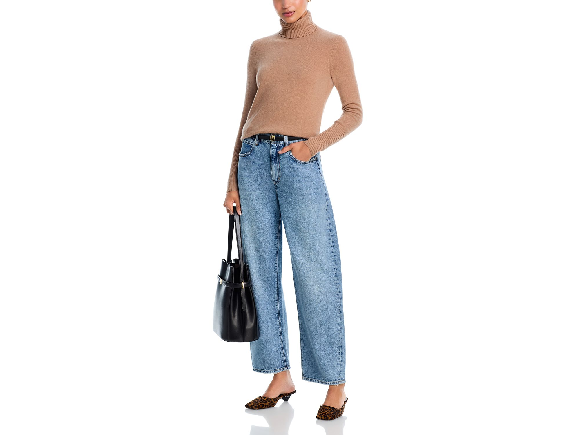 100% Cashmere Turtleneck Sweater - Exclusive — Image 4