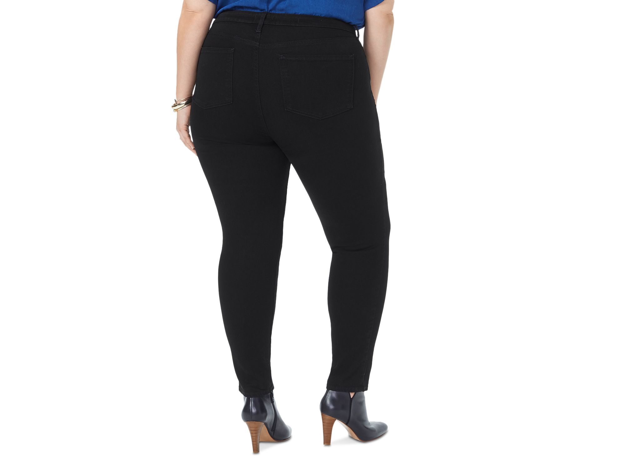 Ami Skinny Jeans in Black — Image 5
