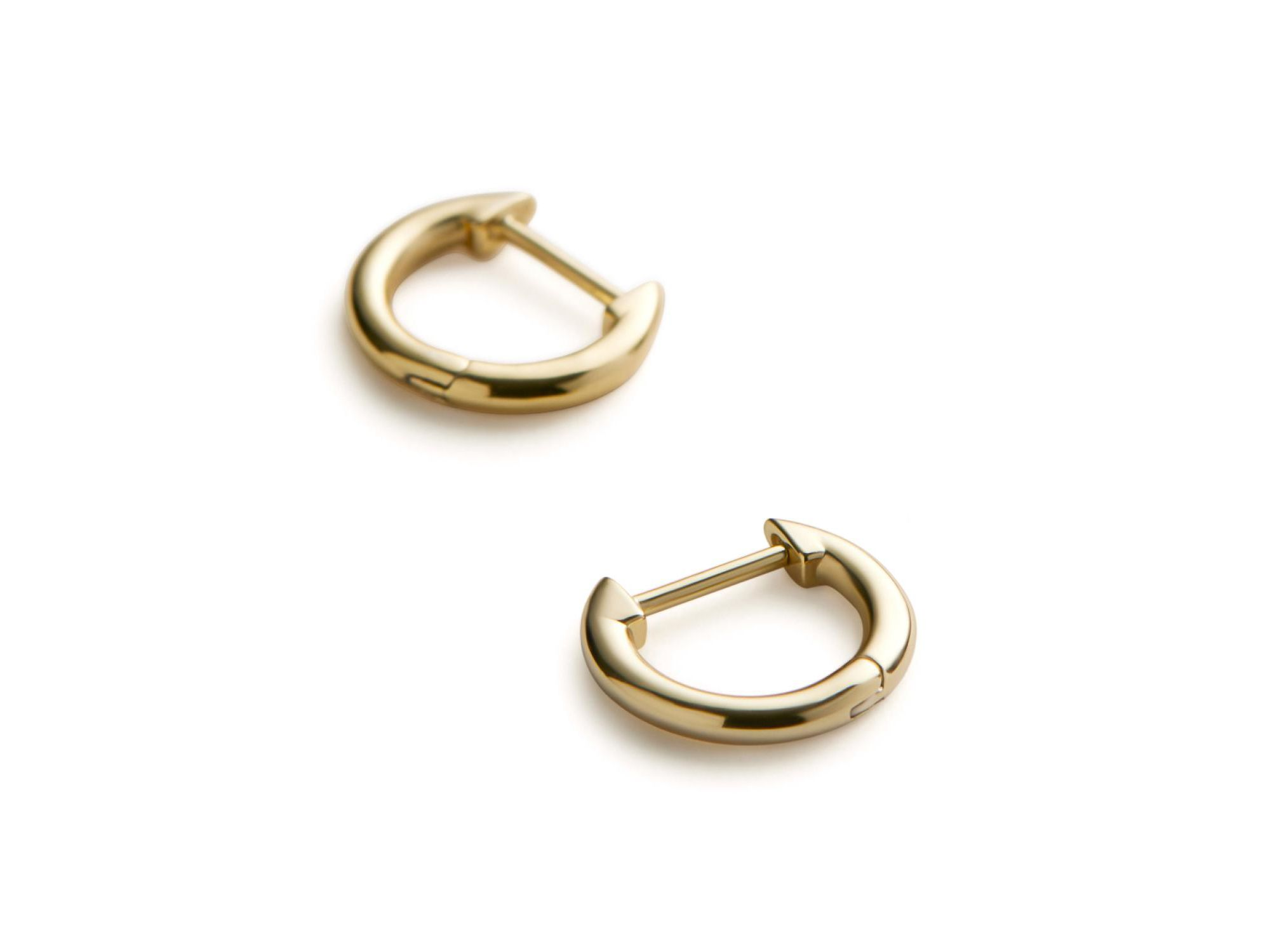 Sterling Silver - Mini Huggie Hoops Earring — Image 5