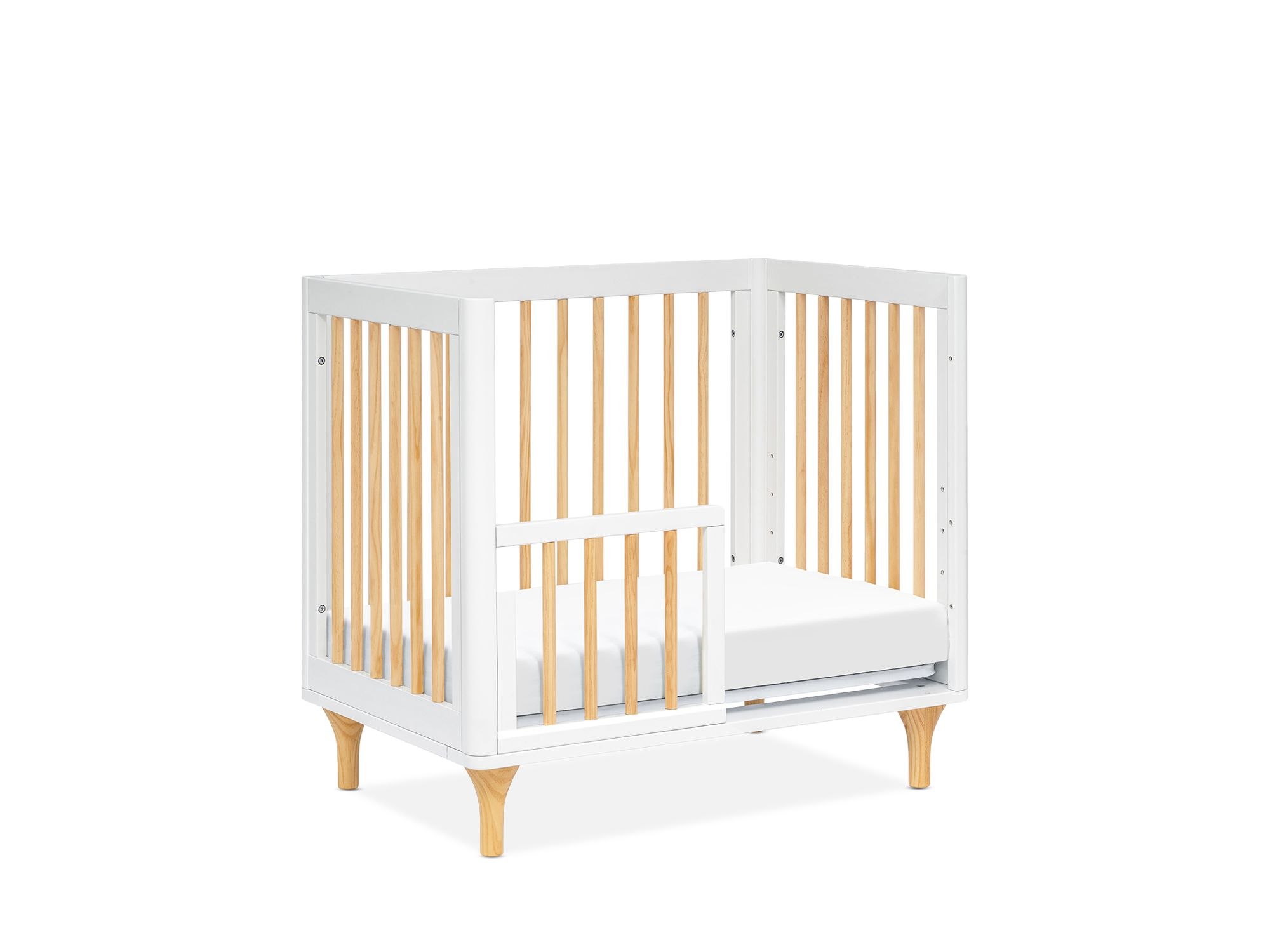 Lolly 4 in 1 Convertible Mini Crib and Twin Bed with Toddler Bed Conversion Kit — Image 9