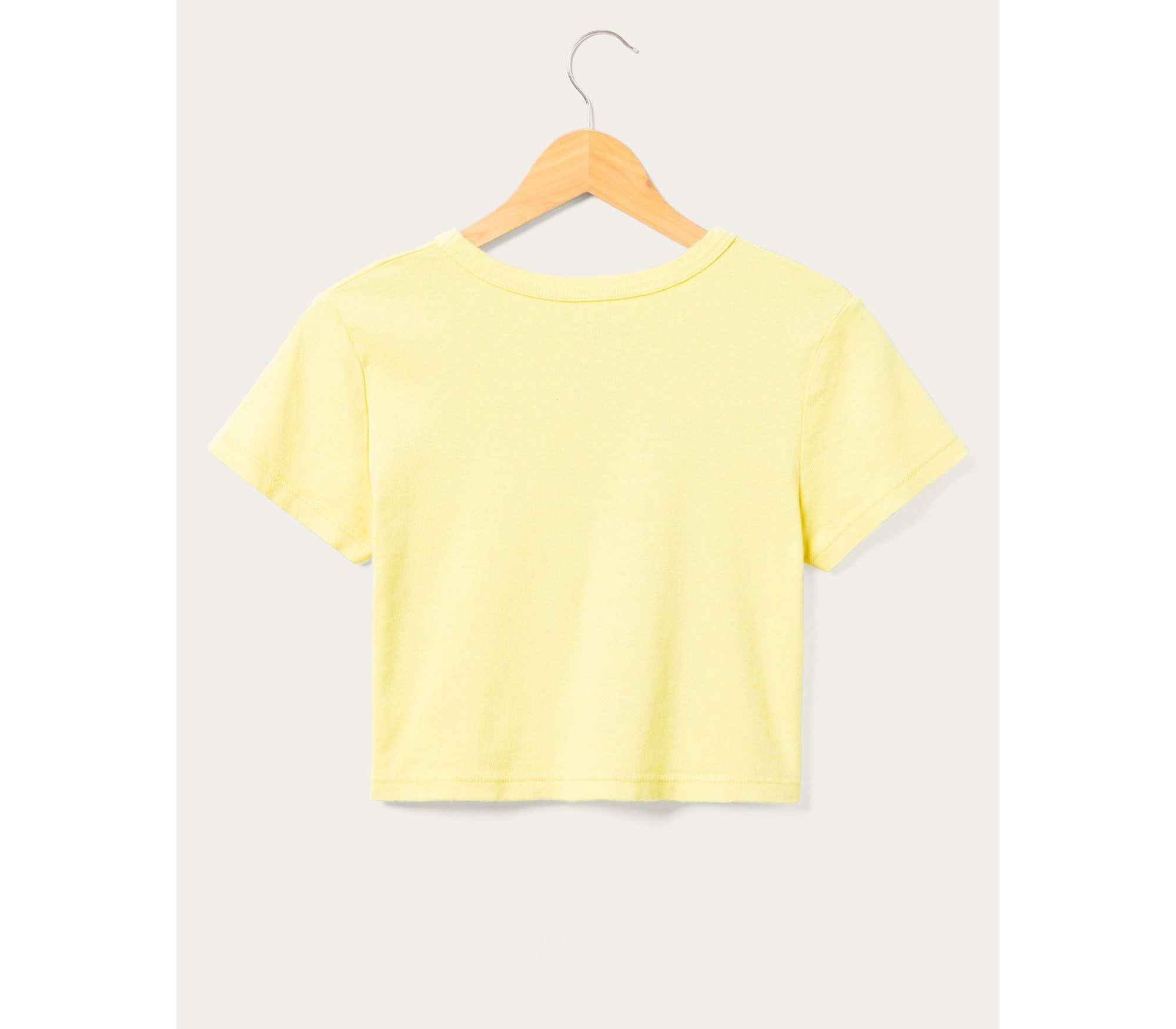 Women's The Rolling Stones Glitter Baby Tee — Image 3