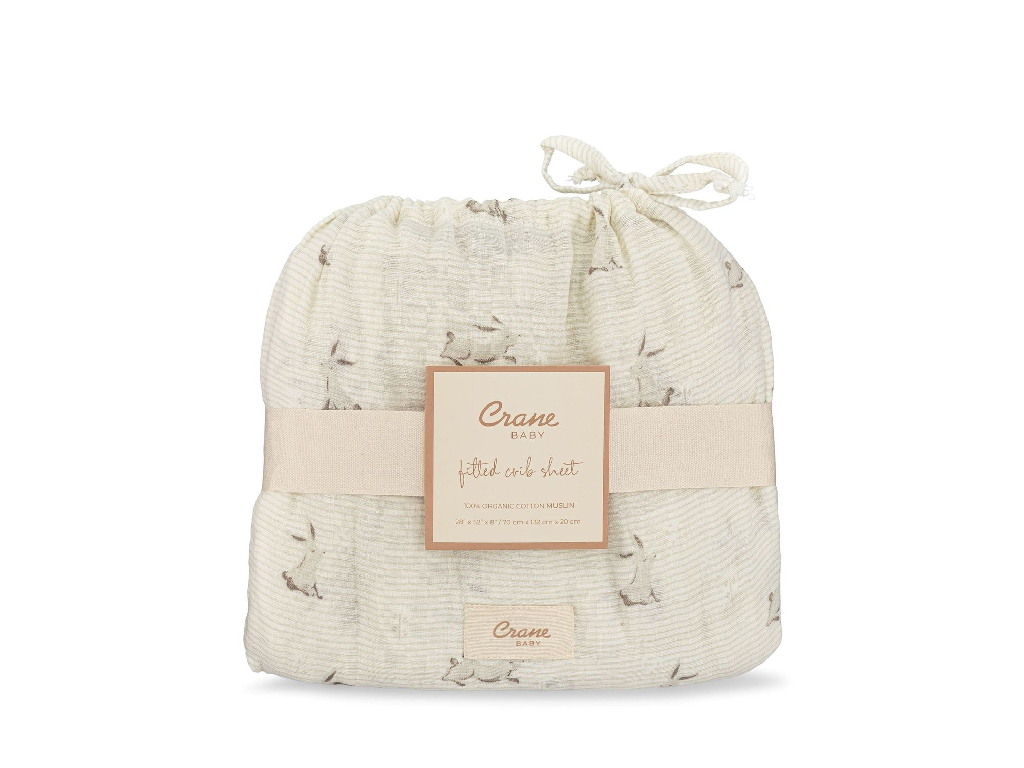 Bunny Fitted Crib Sheet — Image 5
