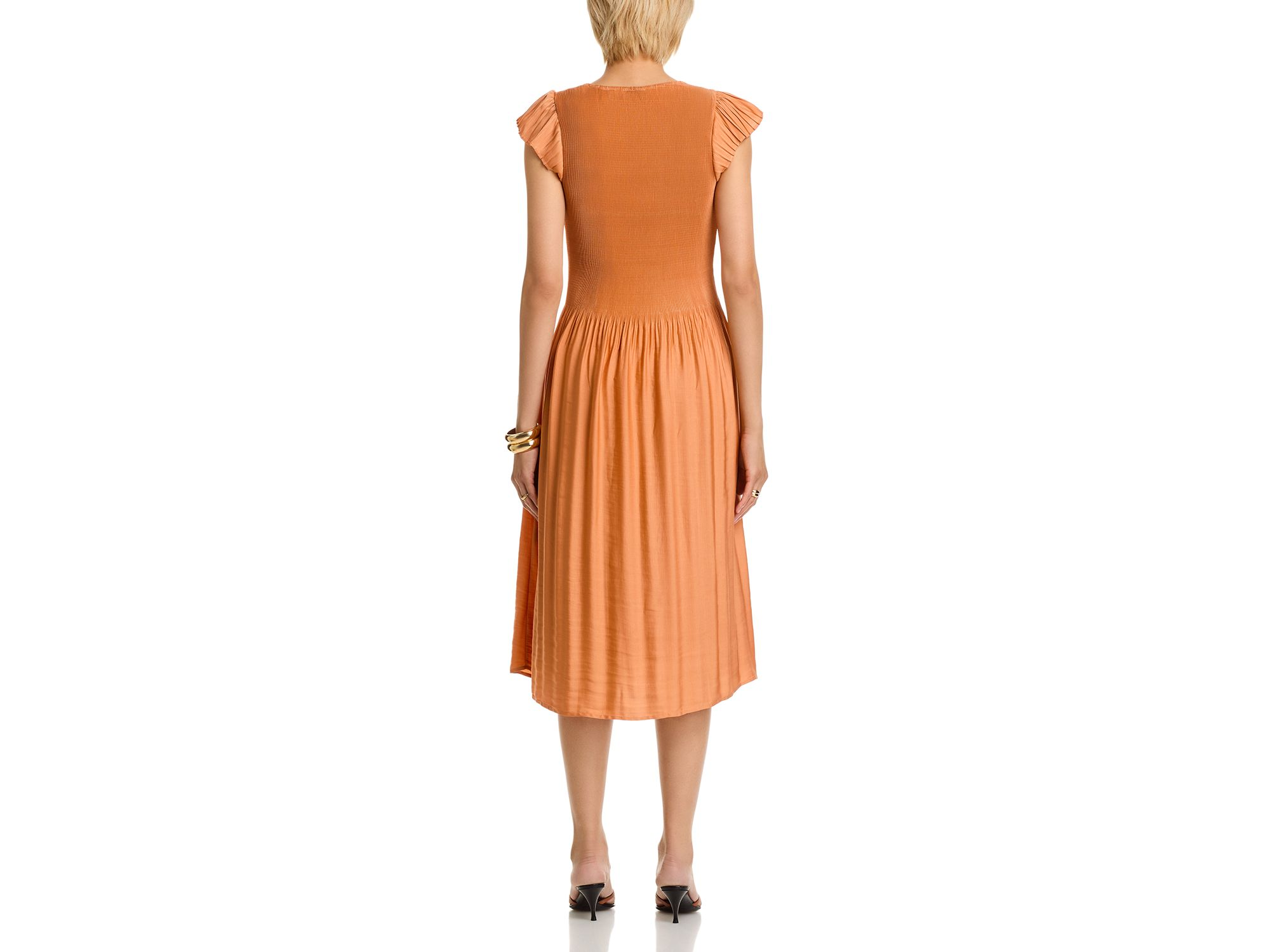 Flutter Sleeve Midi Dress — Image 3