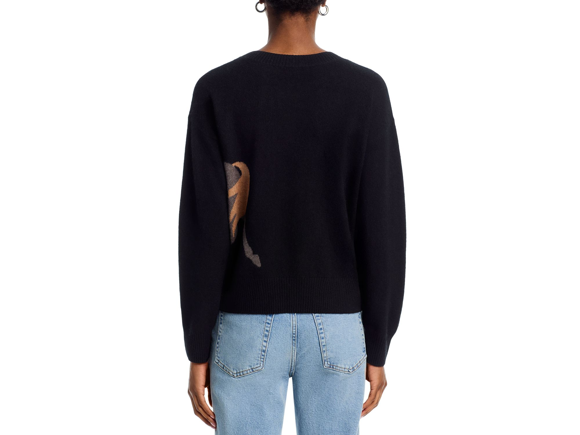 100% Cashmere Horse Intarsia Sweater - Exclusive — Image 3