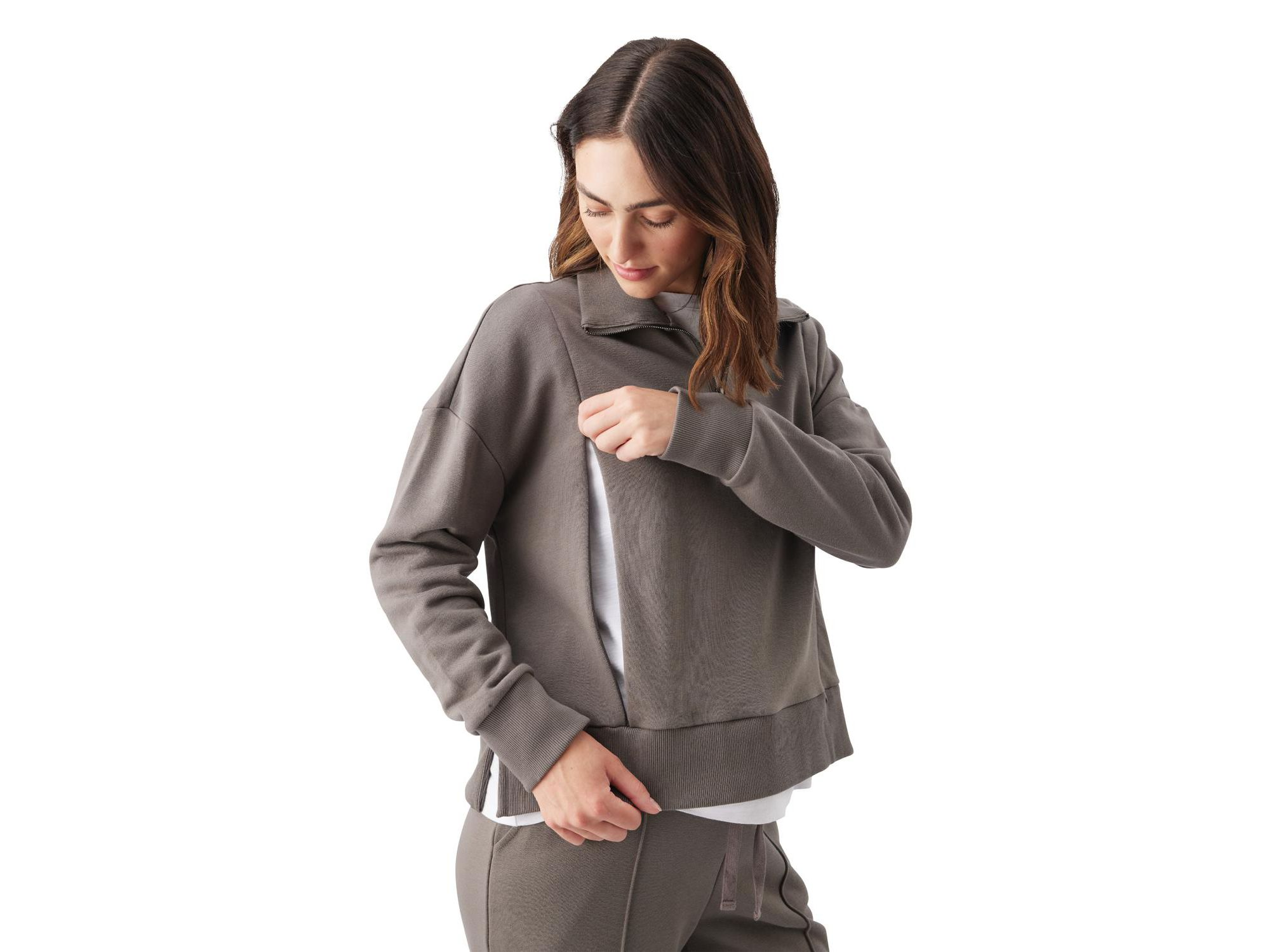 Terry Nursing Sweat Sweater — Image 3