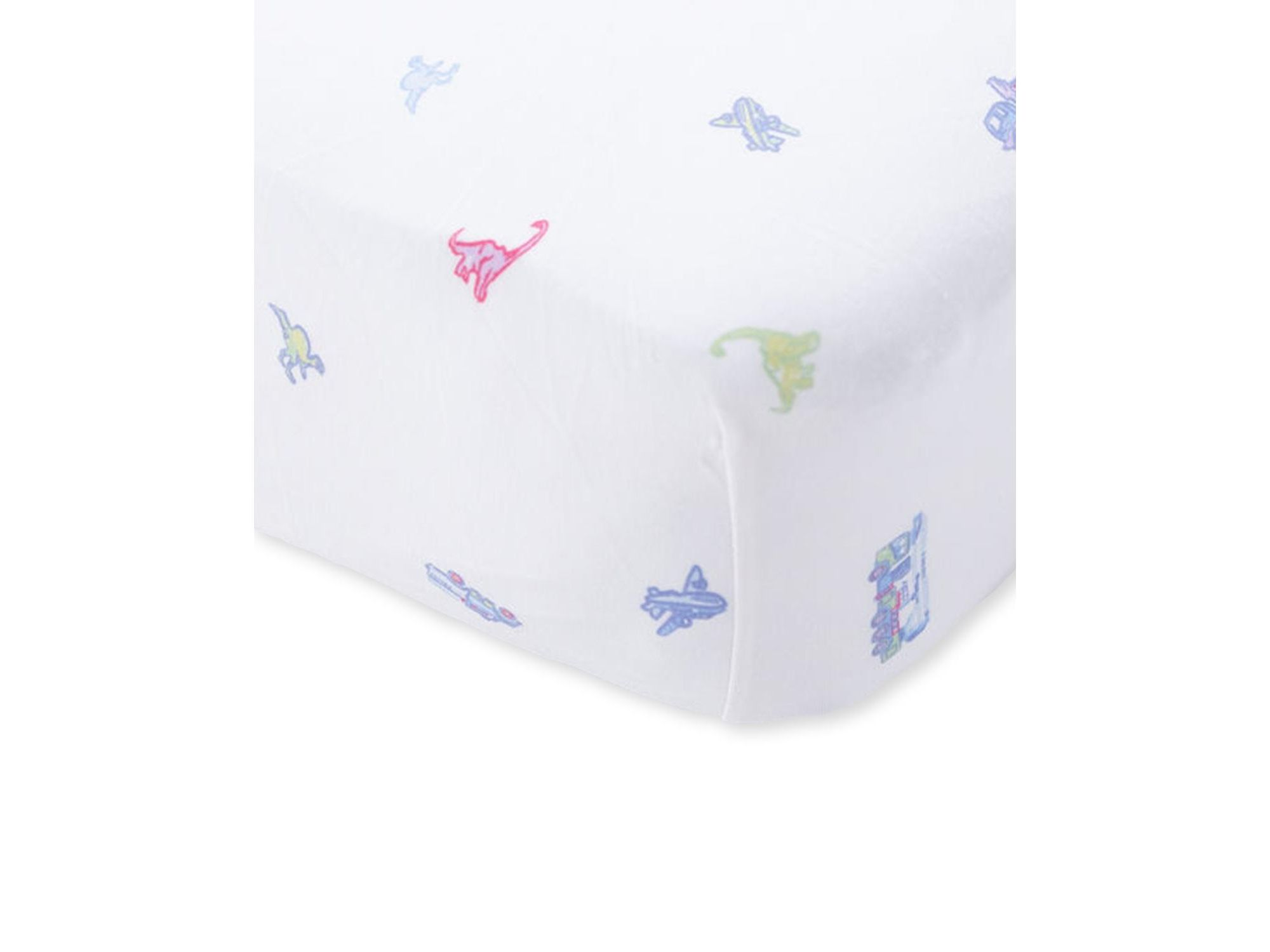 Planes, Trucks, Dinos Crib Sheet — Image 4