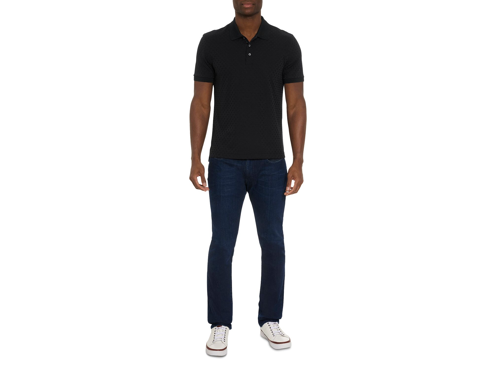 Elias Classic Fit Short Sleeve Polo Shirt — Image 4