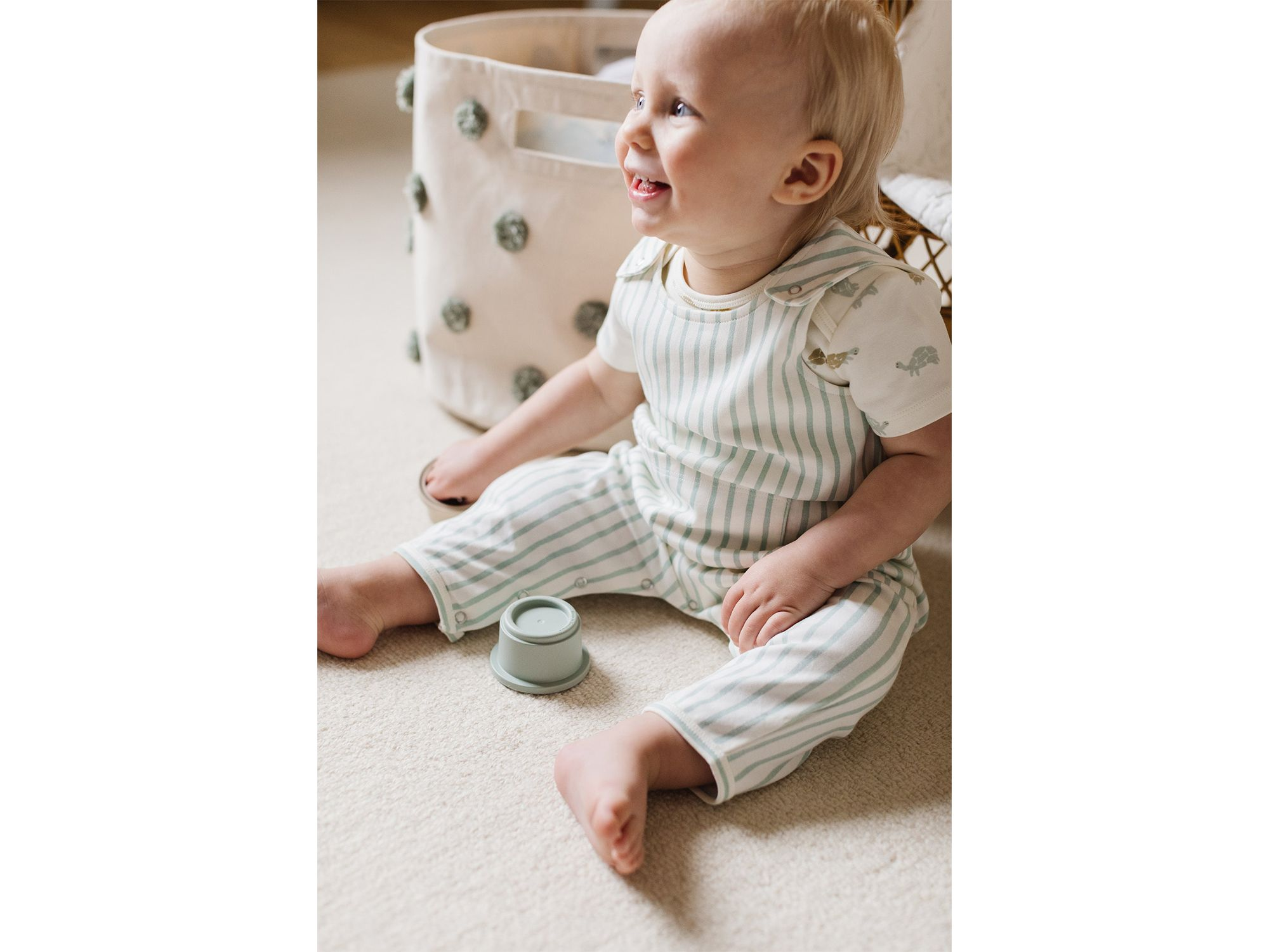 Unisex Stripes Away Overall - Baby — Image 6